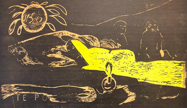 Paul Gauguin, The Long Night (Te Po), Gauguin, Limited Edition Woodcut
