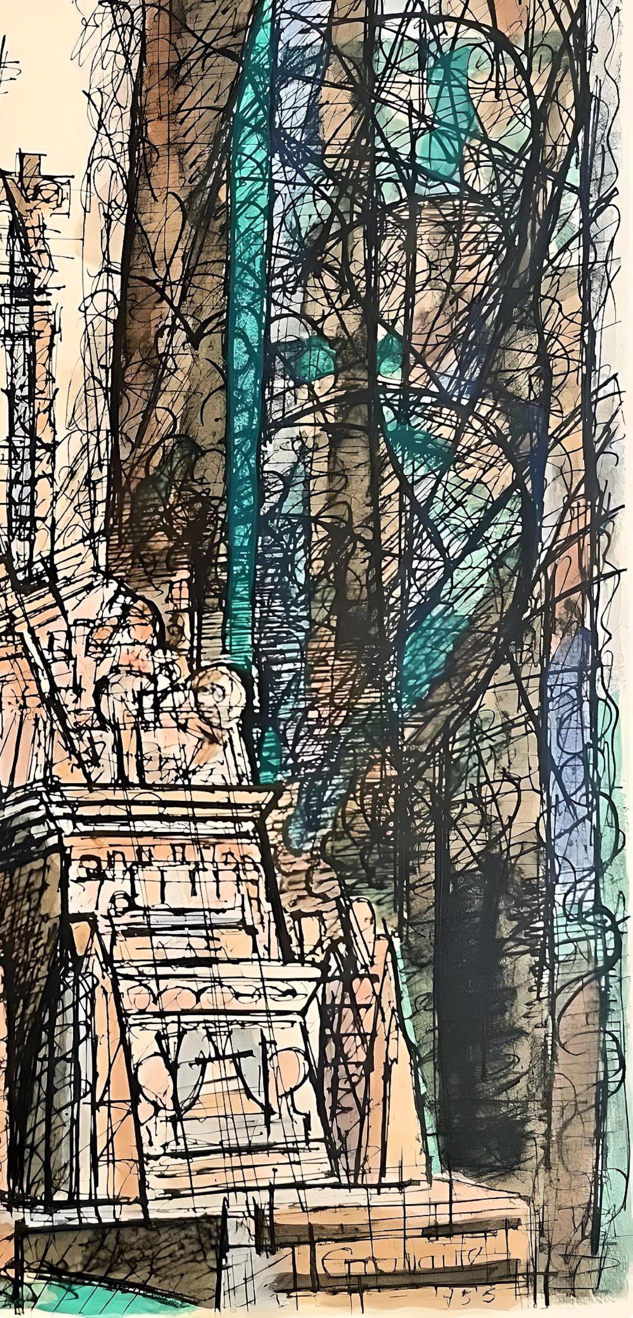 Marcel Gromaire, Composition, Éloge de Gromaire, Limited Edition Lithograph