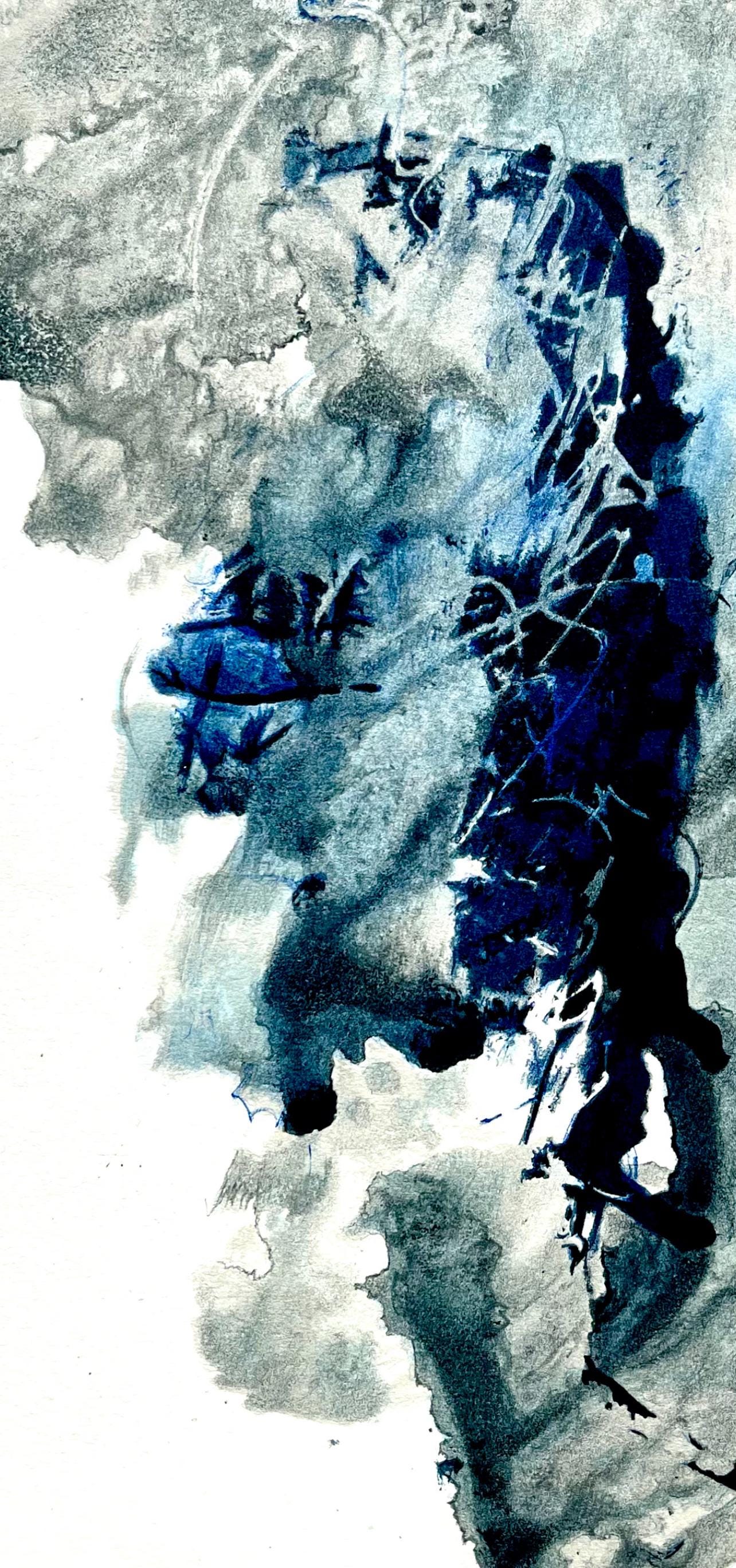 François Fiedler, Composition, Derrière le miroir, Limited Edition Lithograph