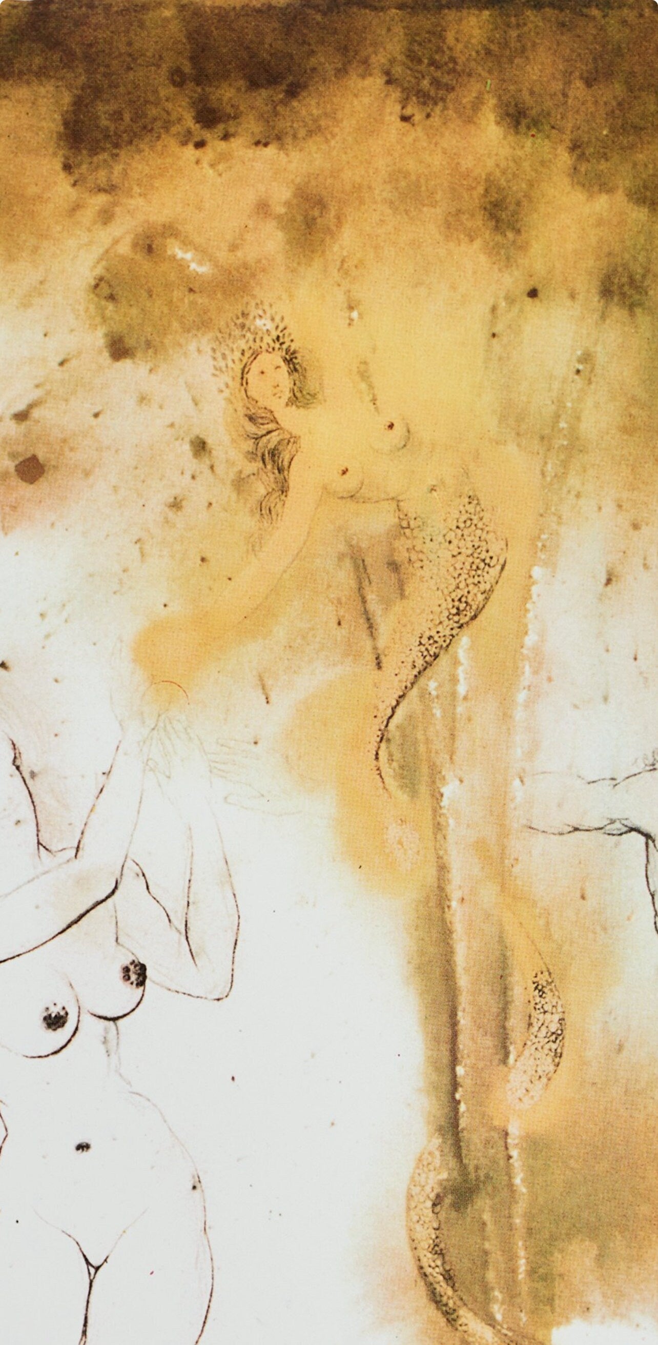 Salvador Dali, Composition (Michler/Löpsinger 1600; Field 69-3), Biblia Sacra, Limited Edition Lithograph
