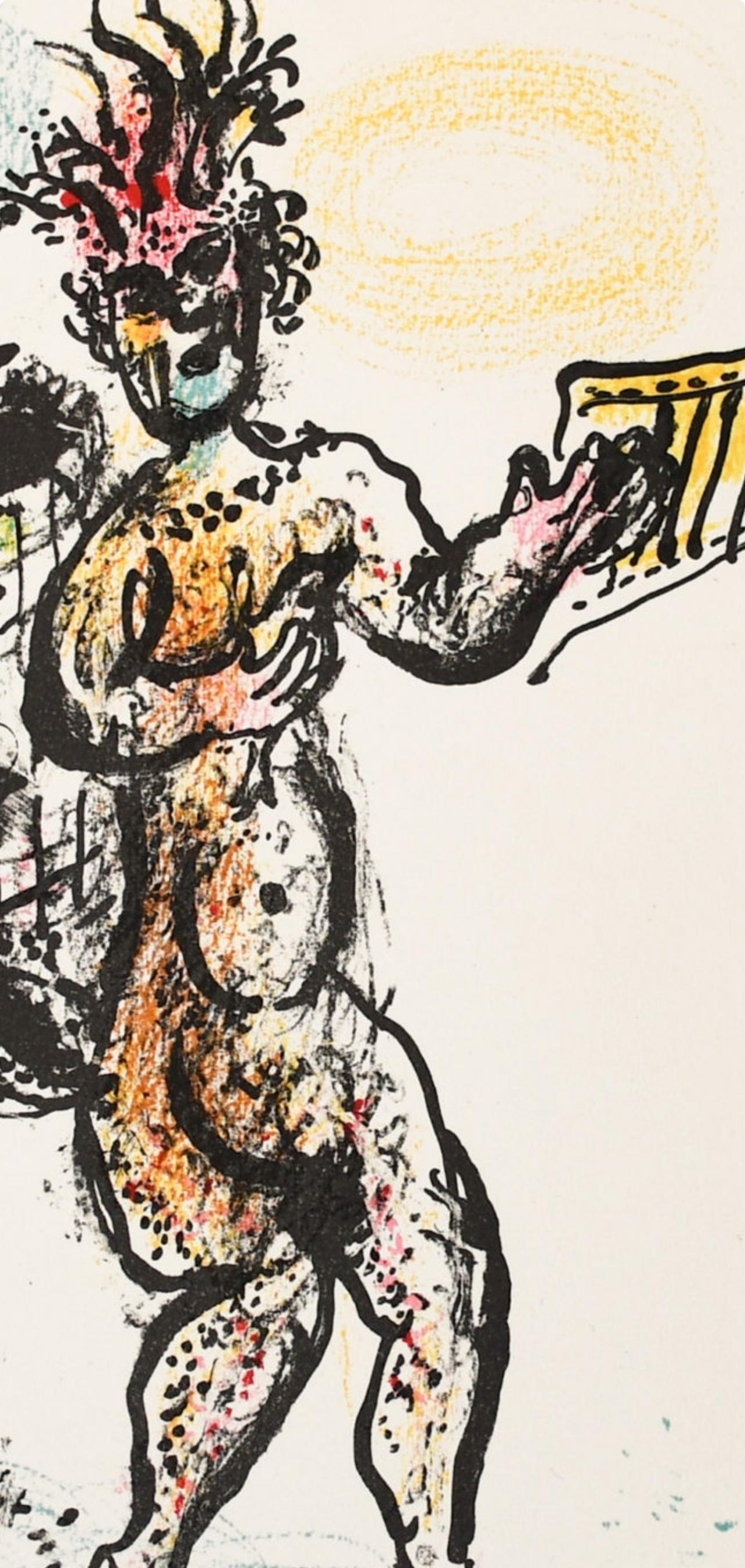 Marc Chagall, Composition (Mourlot 668-677), La Féerie et Le Royaume, Limited Edition Lithograph