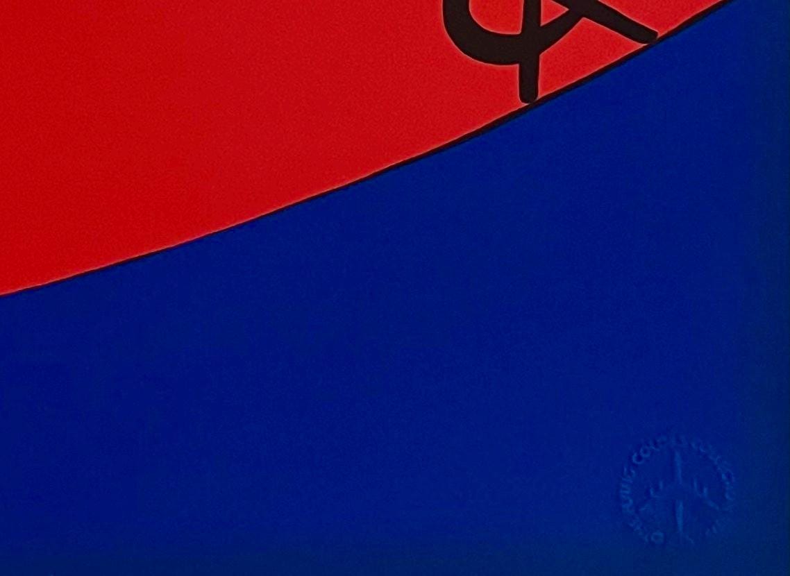 Alexander Calder, Sky Swirl, Braniff International Airways Flying Colors Collection, Limited Edition Lithograph