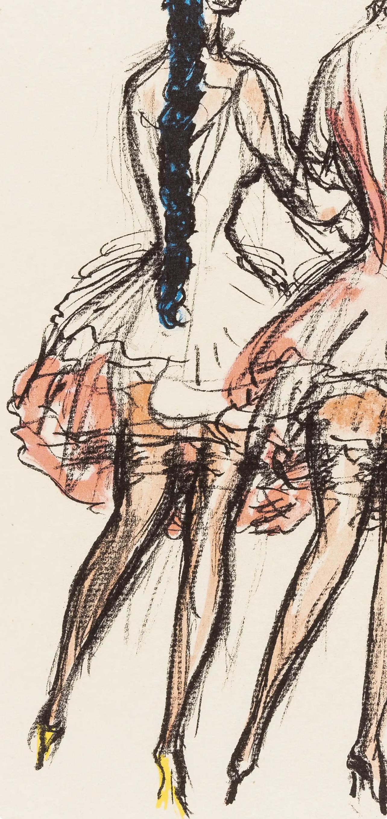 Kees van Dongen, Mannequins (Juffermans JL 33), Regards sur Paris, Limited Edition Lithograph