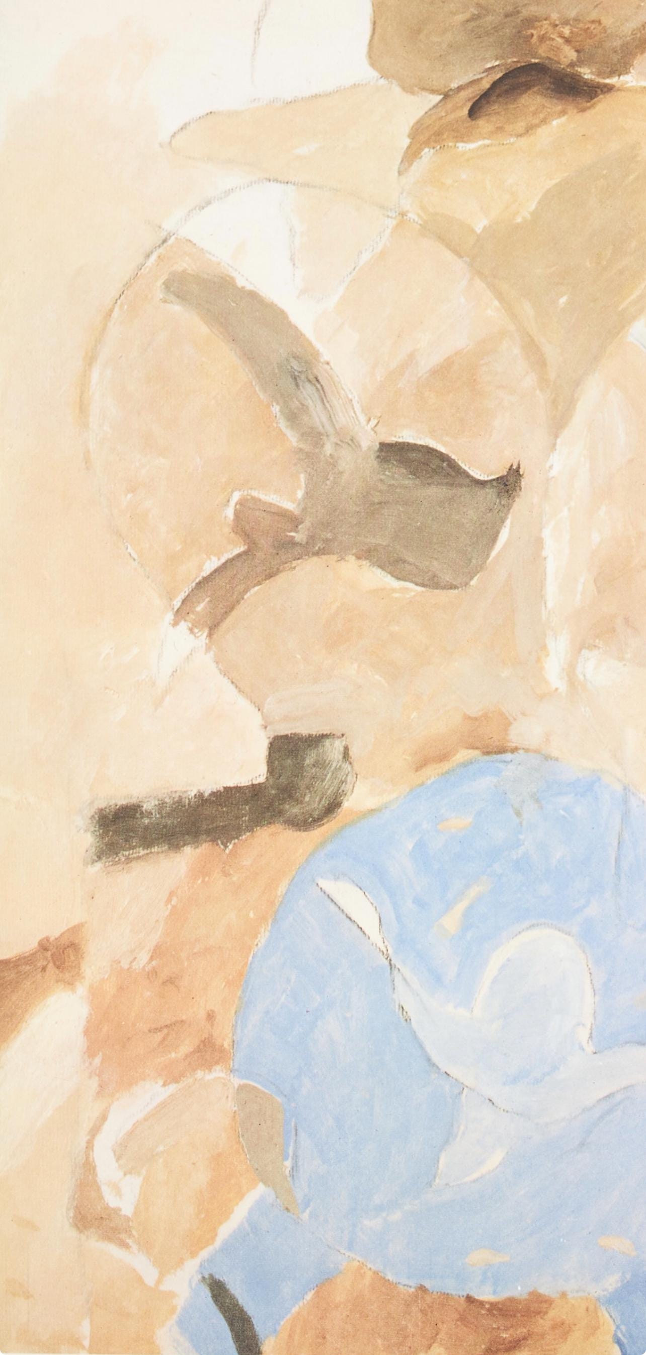 Georges Braque, Composition, Derrière le miroir, Limited Edition Lithograph