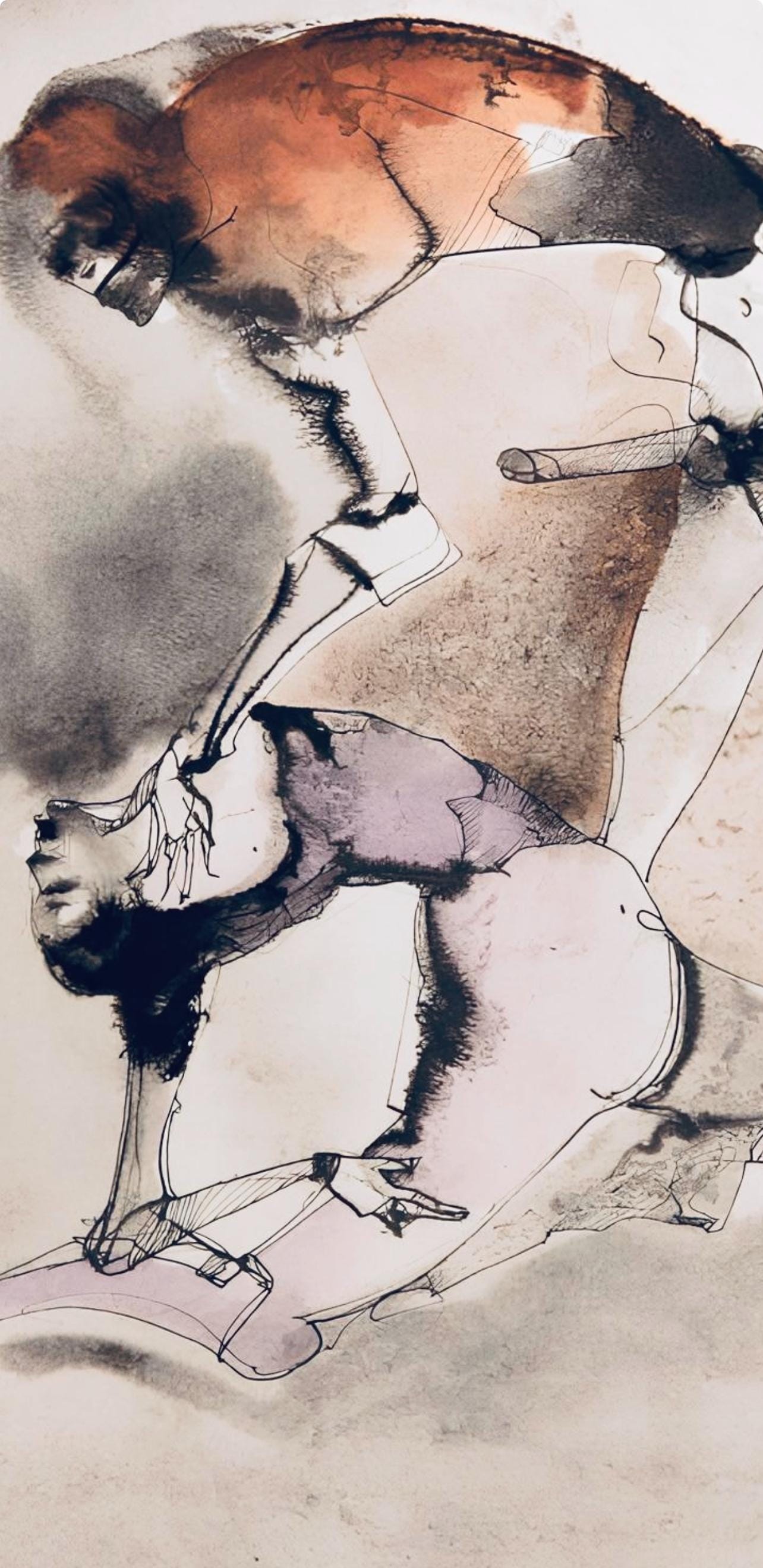 Léonor Fini, Composition, Histoire d'O, Limited Edition Lithograph