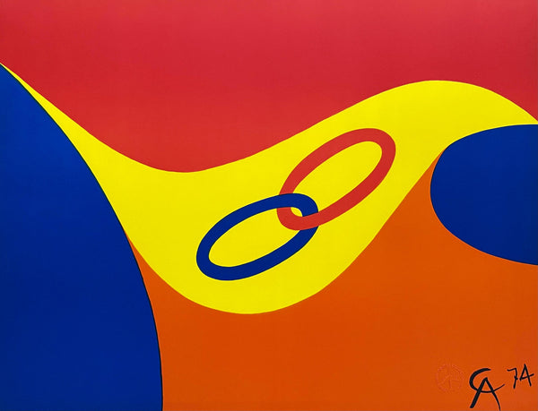Alexander Calder, Friendship, Braniff International Airways Flying Colors Collection, Limited Edition Lithograph