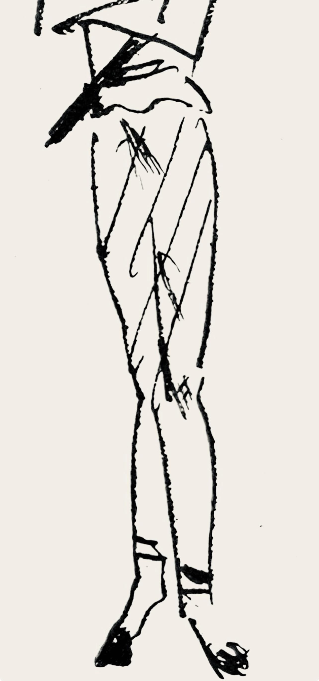 Pablo Picasso, Composition (Hodorisch B2), Le manuscrit trouvé dans un chapeau, Limited Edition Lithograph
