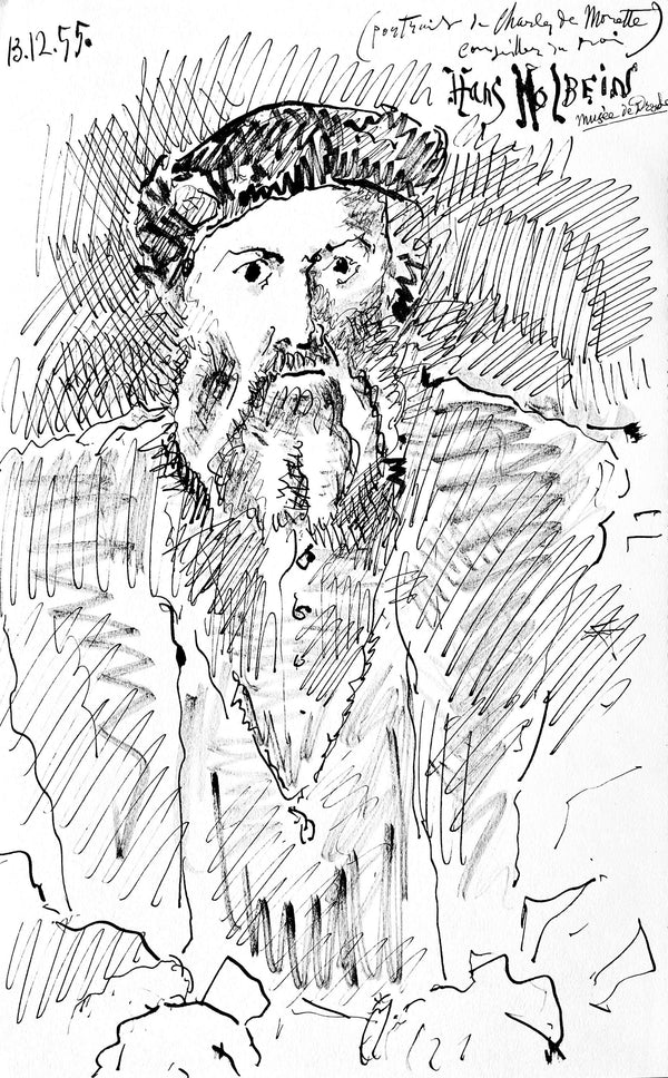 Pablo Picasso, Composition (Cramer 101), Carnet de la Californie, Limited Edition Lithograph