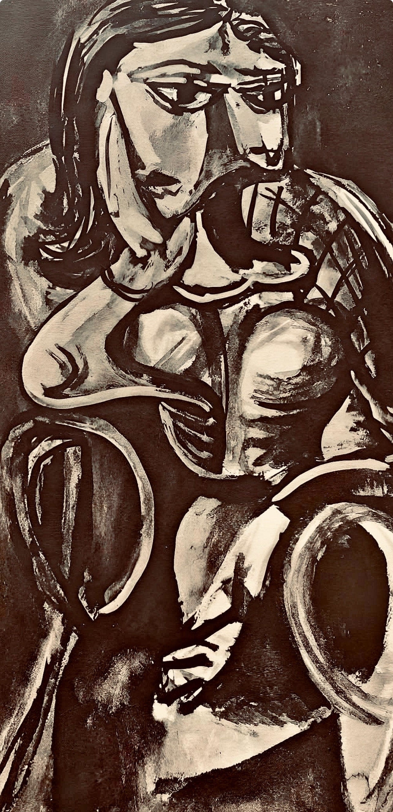 Pablo Picasso, Composition, Carnet de dessins de Picasso, Cahiers d’Art, Limited Edition Lithograph