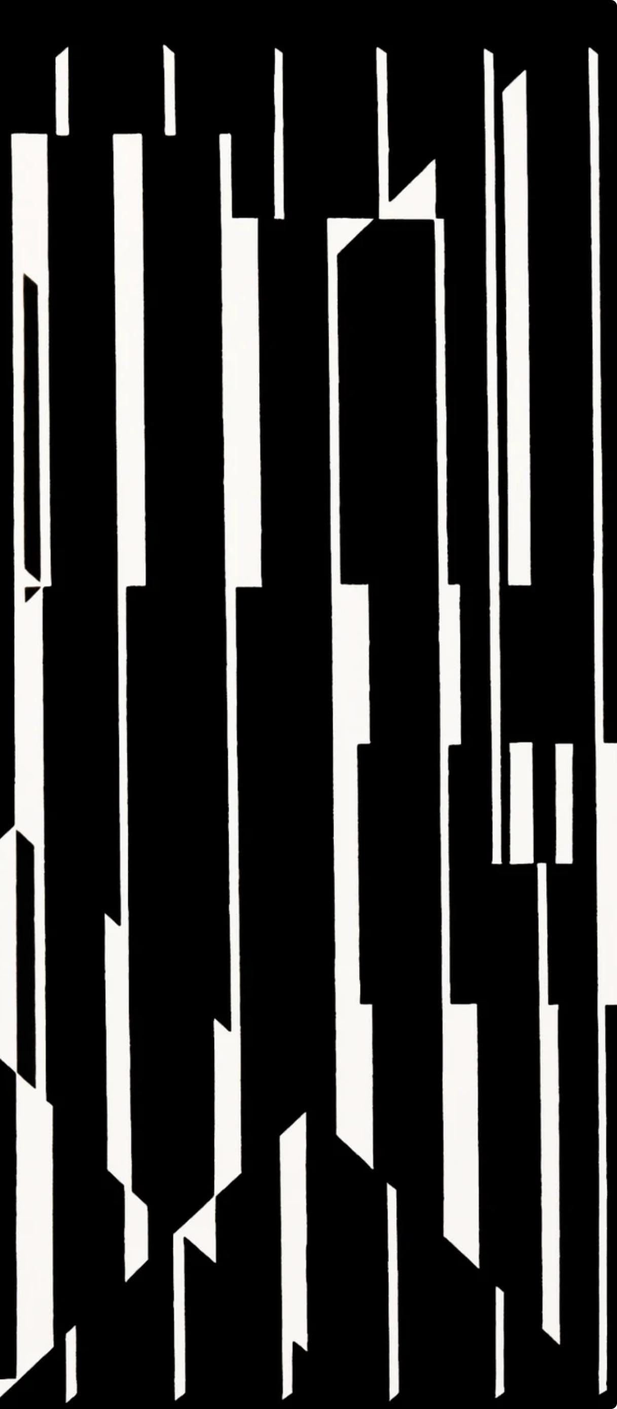 Victor Vasarely, Composition, Linéaires, Limited Edition Héliogravure