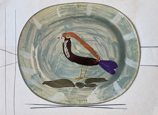 Pablo Picasso, étude pour la céramique, Céramiques de Picasso (Orozco 105), Limited Edition Lithograph and Collotype