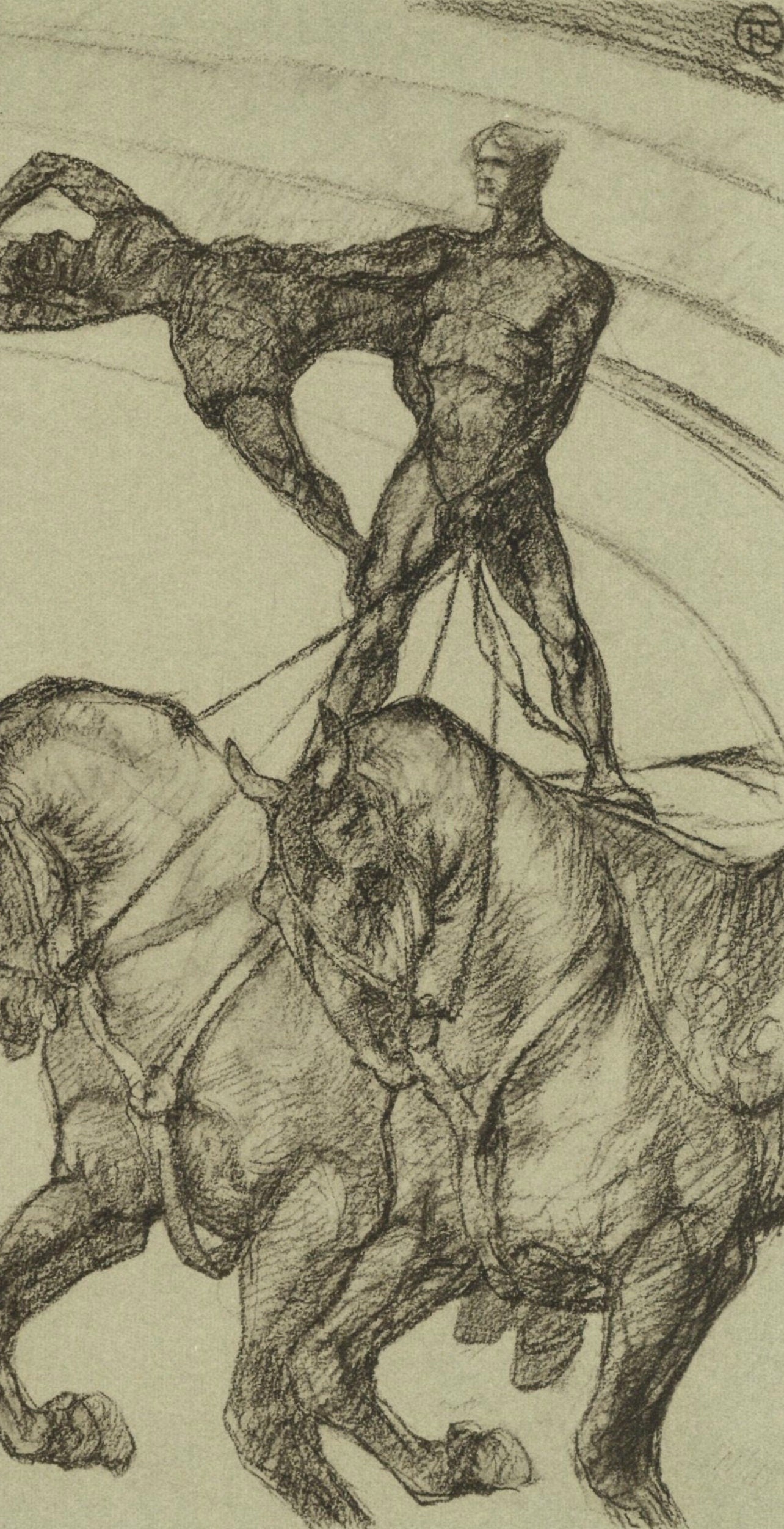 Henri de Toulouse-Lautrec, Le pas de deux, The Circus by Toulouse-Lautrec, Limited Edition Lithograph