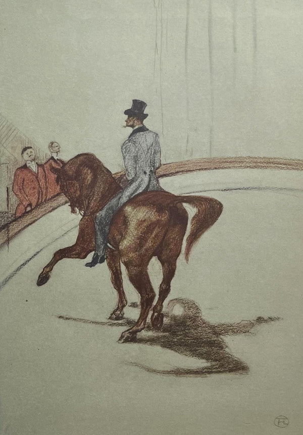 Henri de Toulouse-Lautrec, Haute École-The Spanish Walk, Henri de Toulouse-Lautrec, At the Circus, Limited Edition Lithograph
