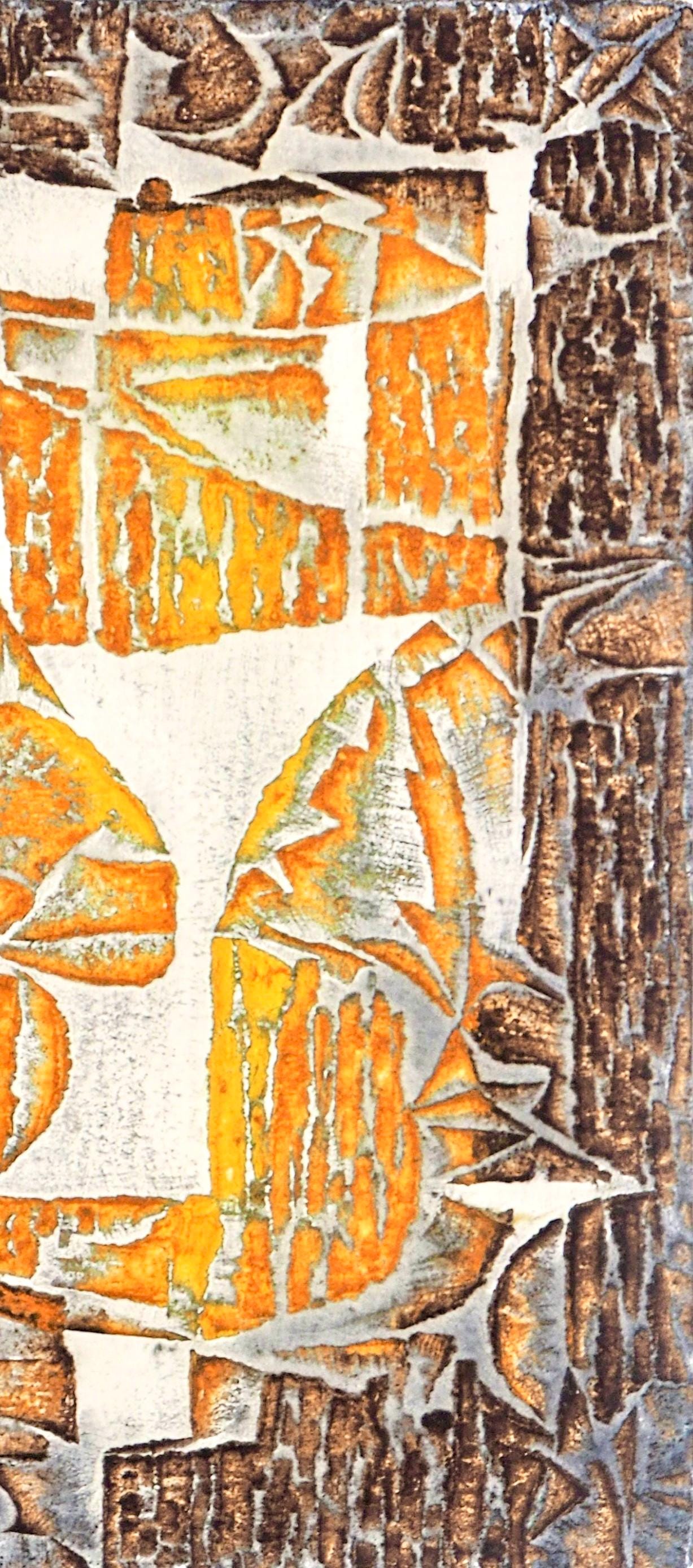 Marcel Fiorini, Corona de Laure, Paroles peintes I, Limited Edition Etching