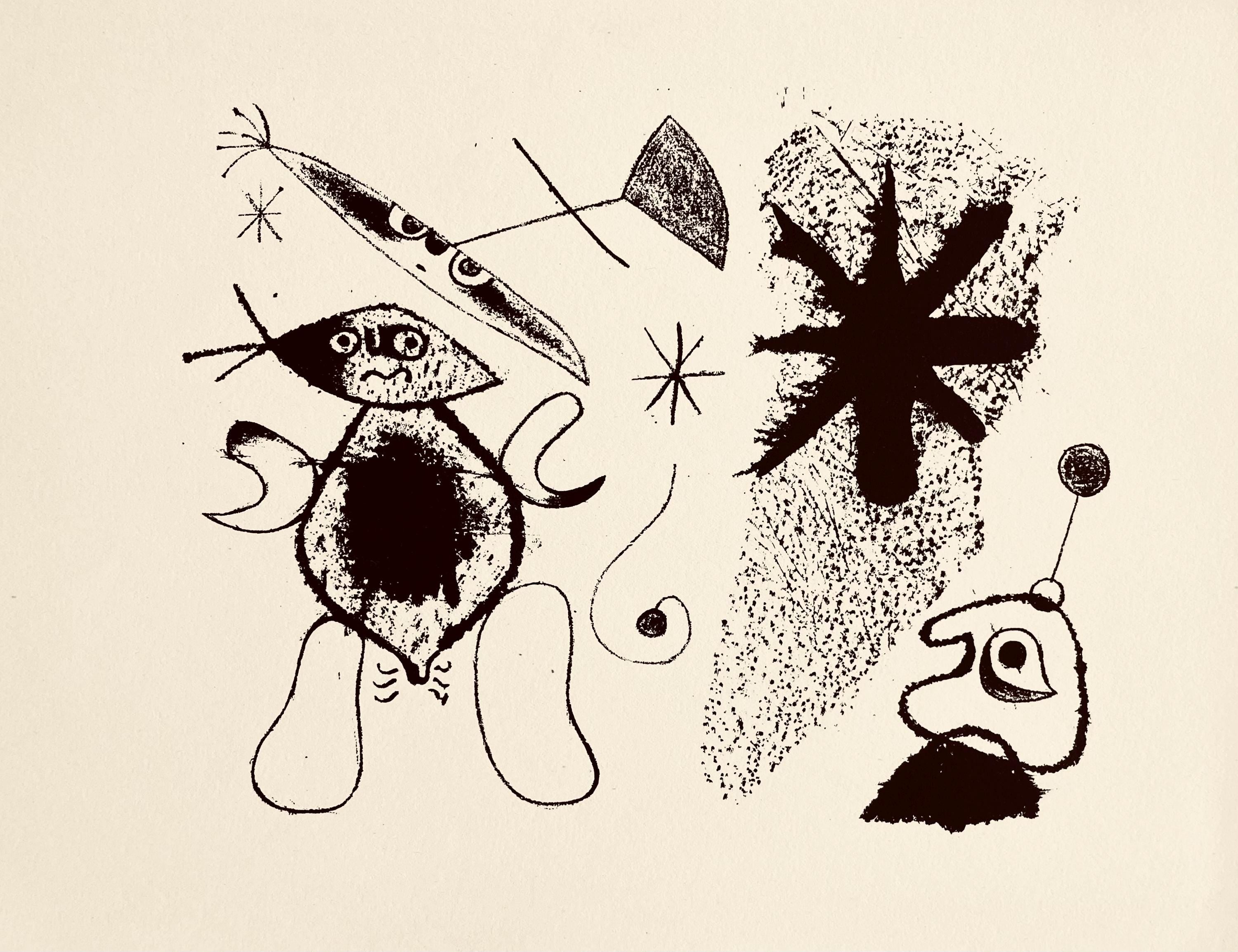 Joan Miró, Composition, The Prints of Joan Miro, Limited Edition Etching