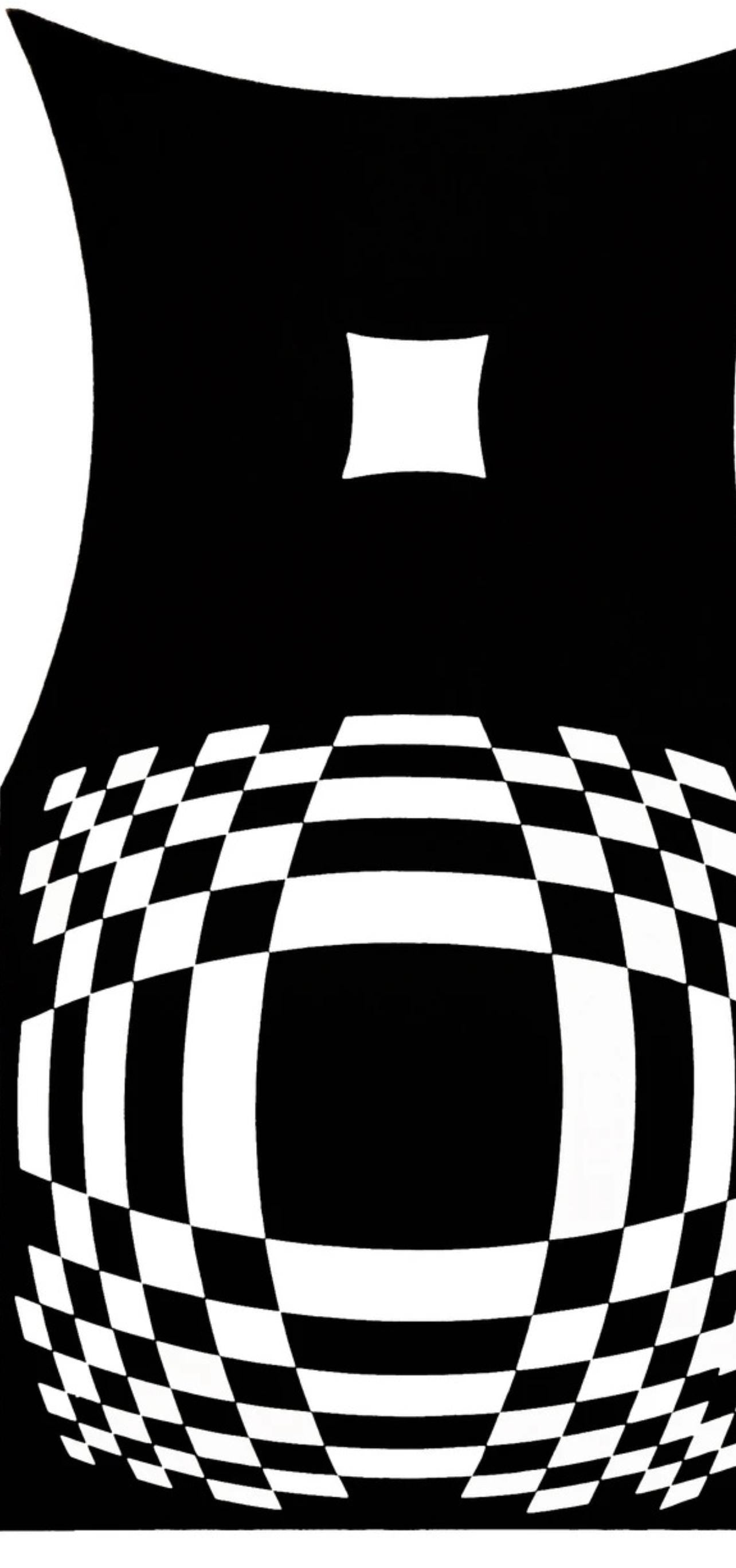 Victor Vasarely, Composition, Croisées, Limited Edition Héliogravure