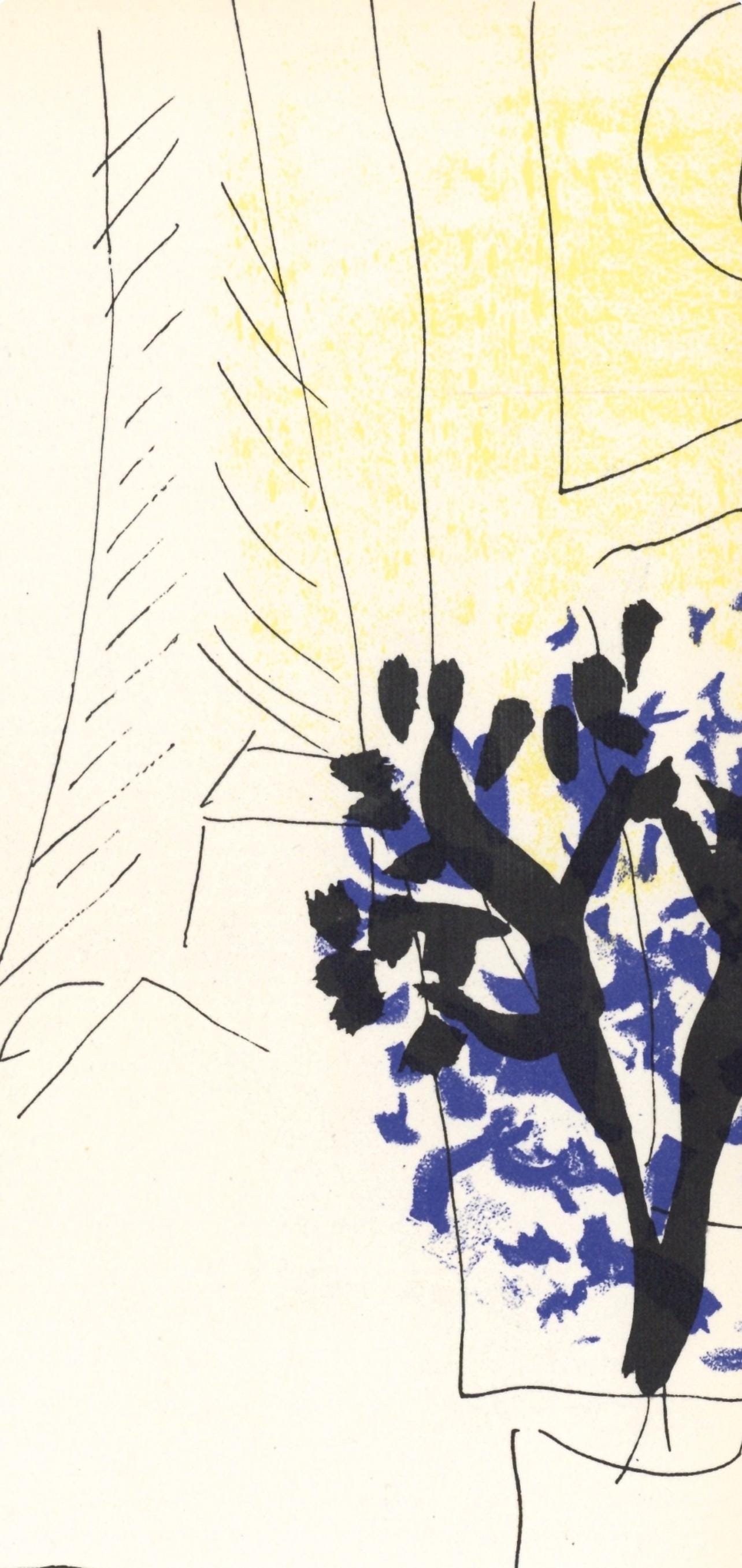 Marc Chagall, Composition (Mourlot 192-207; Cramer 34), Limited Edition Lithograph
