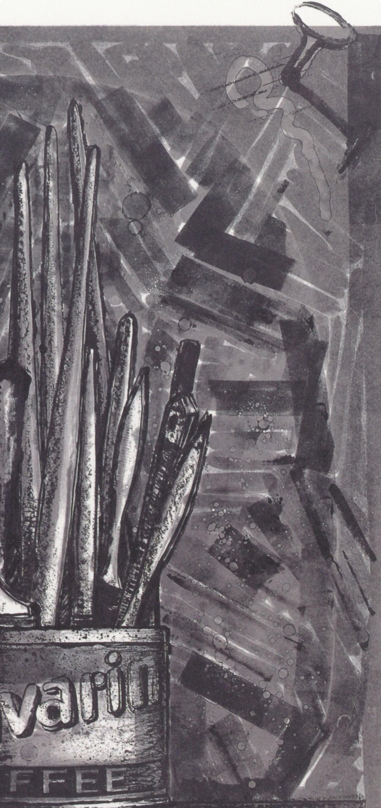 Jasper Johns, Composition, Jasper Johns, 17 Monotypes, Limited Edition Héliogravure