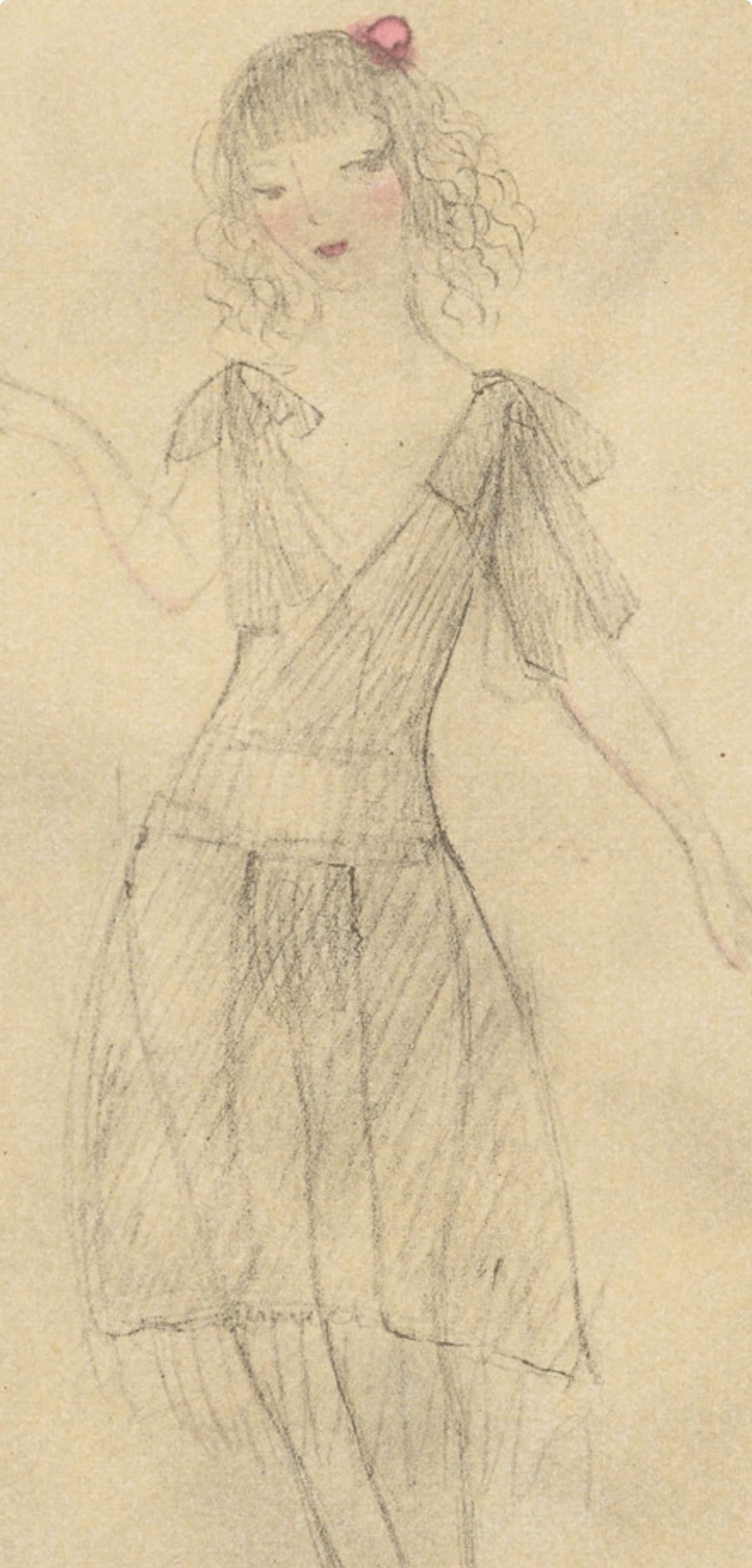 Marie Laurencin, Composition, Les Biches, Limited Edition Lithograph