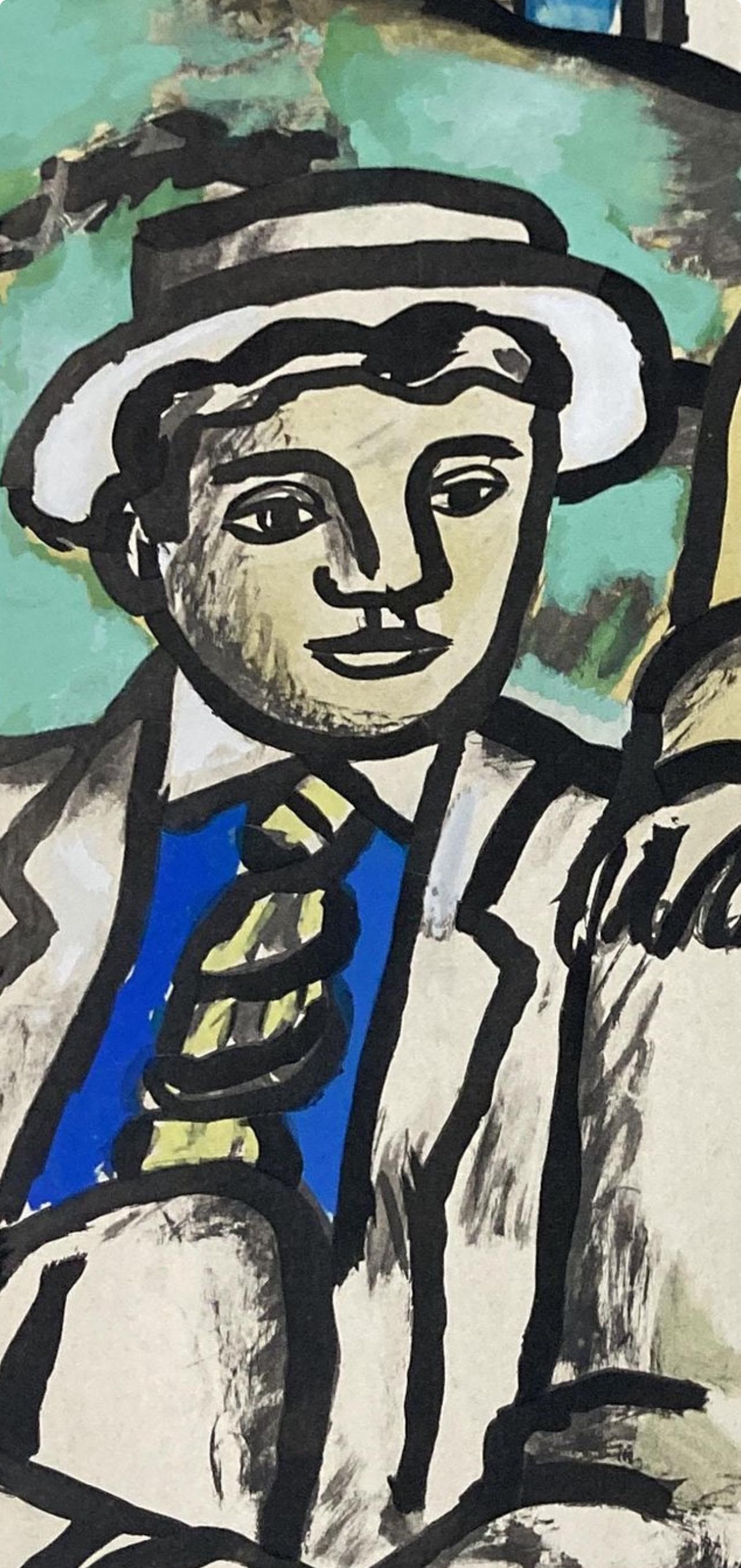 Fernand Léger, Composition, Contrastes, Limited Edition Lithograph