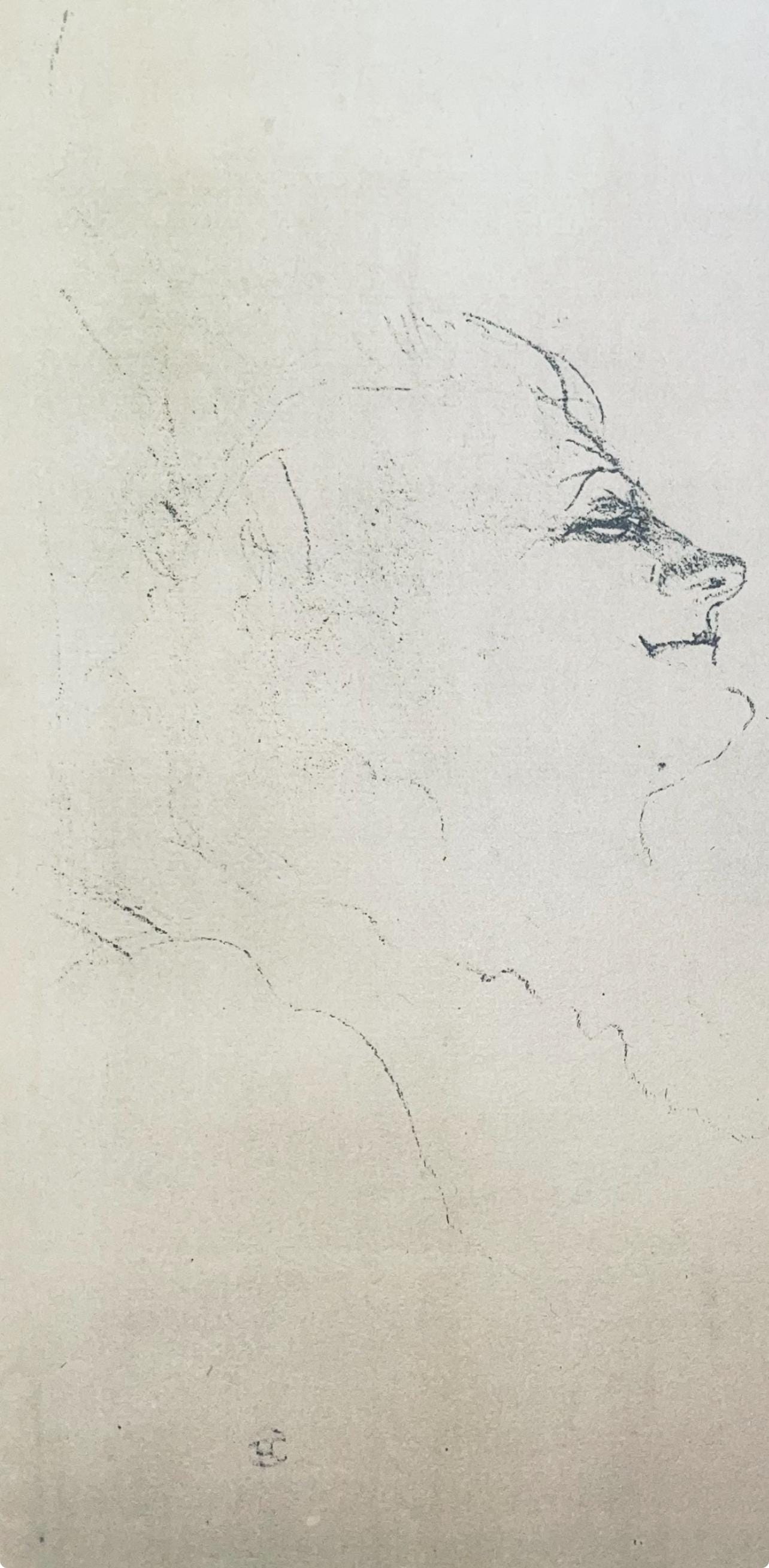 Henri de Toulouse-Lautrec, Composition, Images de Lautrec, 21 Planches en Couleurs, Collezione dell'Obelisco, Limited Edition Lithograph