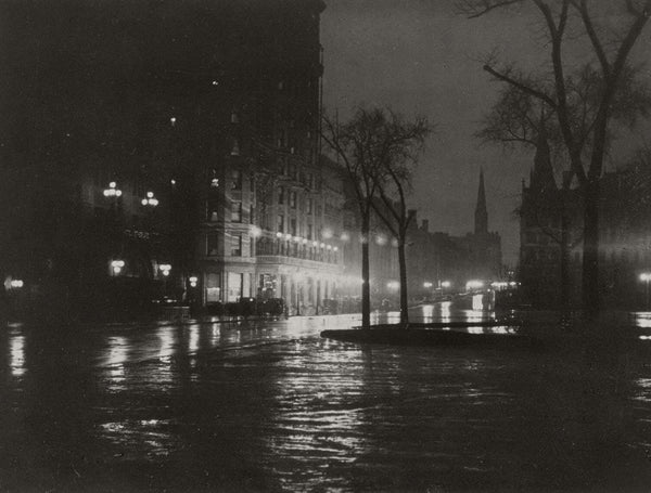 Alfred Stieglitz, Night, New York, Alfred Stieglitz Memorial Portfolio 1864-1946, Limited Edition Halftone Photograph