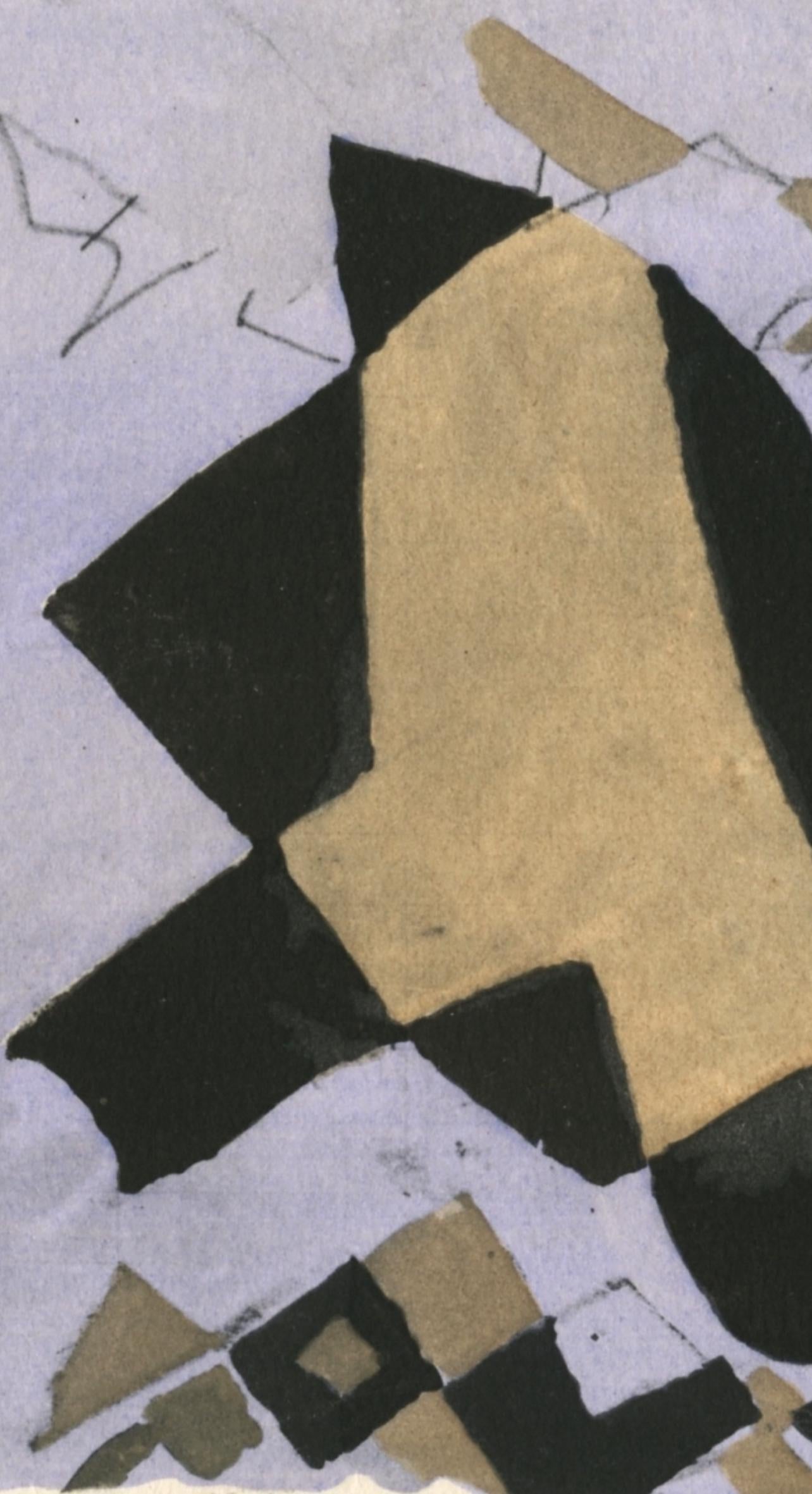 Georges Braque, Etude pour un oiseau, Georges Braque le solitaire, XXe siècle, Limited Edition Lithograph