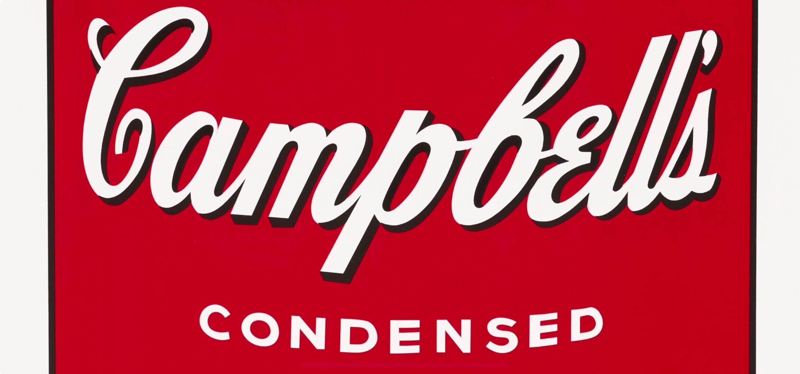 Andy Warhol, Campbell’s Soup, Consommé, Official Edition, Sunday B. Morning, Silkscreen
