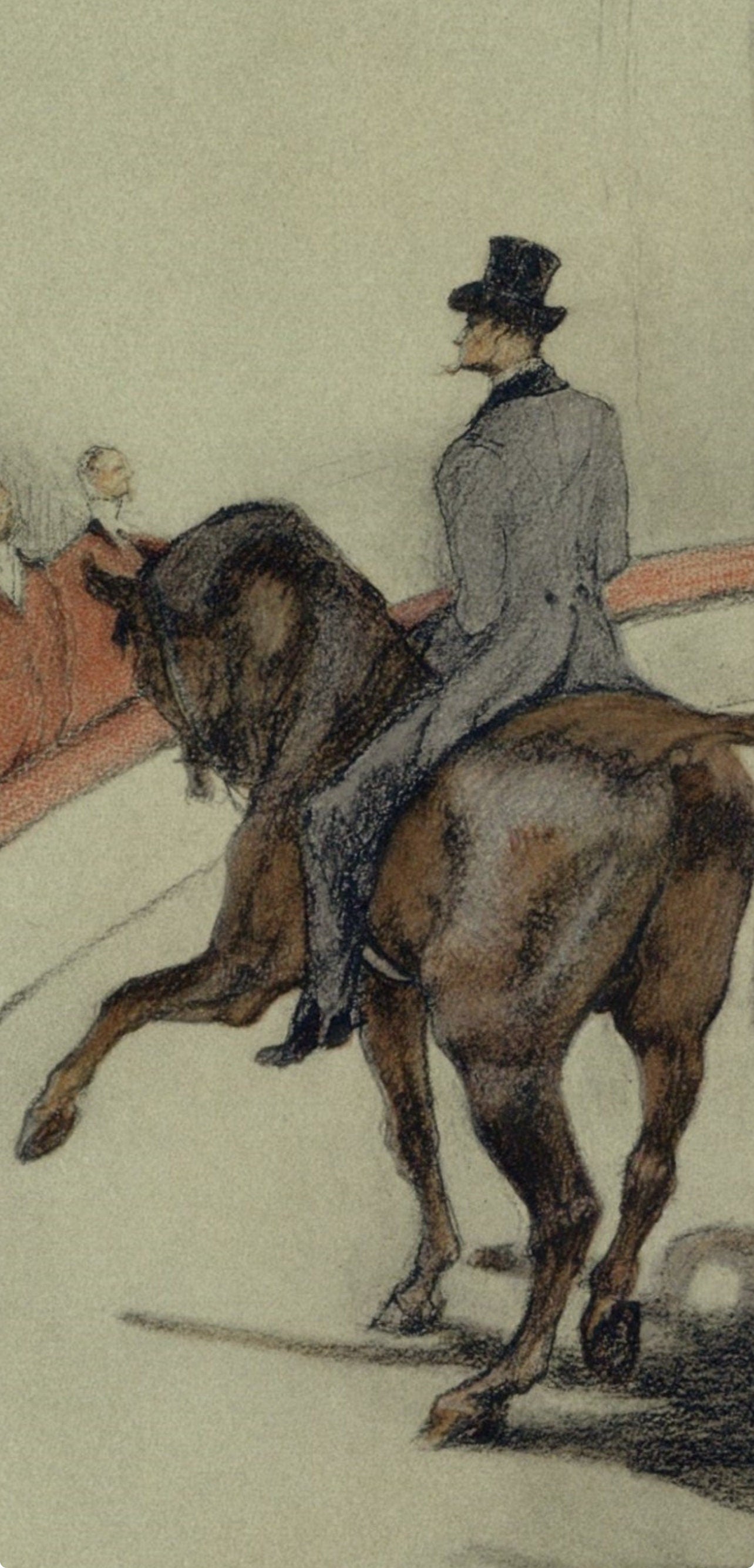 Henri de Toulouse-Lautrec, Haute École, The Circus by Toulouse-Lautrec, Limited Edition Lithograph