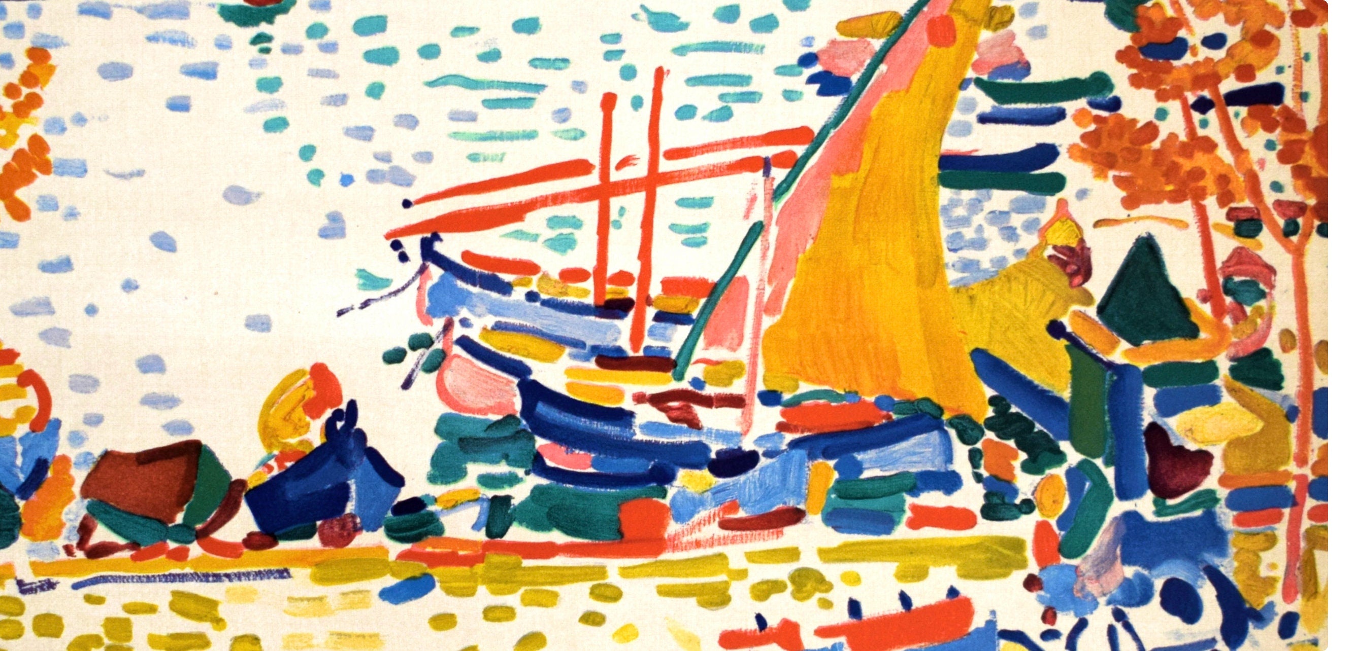 André Derain, Port de Collioure, Fauves, Collection Pierre Lévy, Limited Edition Lithograph
