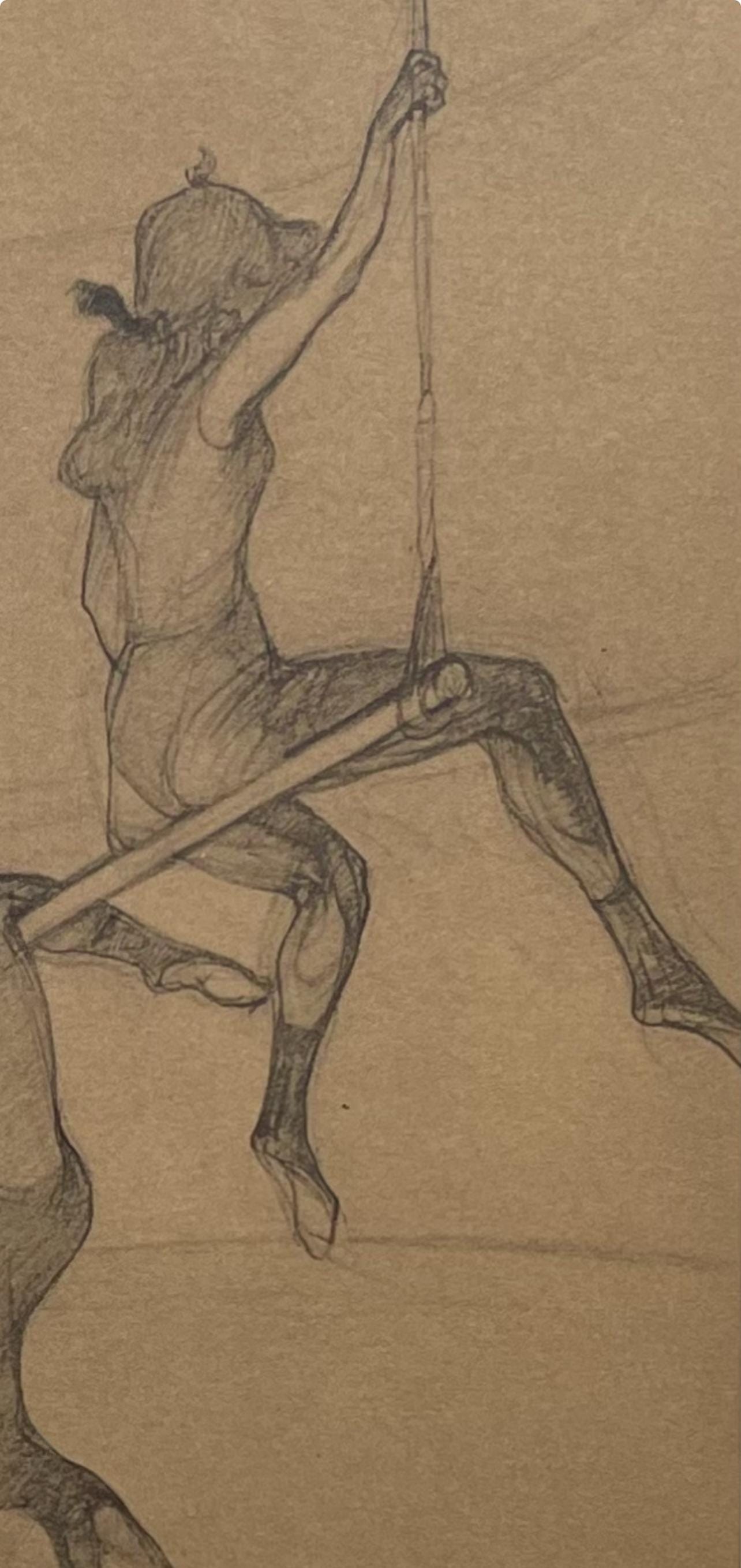 Henri de Toulouse-Lautrec, The Flying Trapeze, Henri de Toulouse-Lautrec, At the Circus, Limited Edition Lithograph