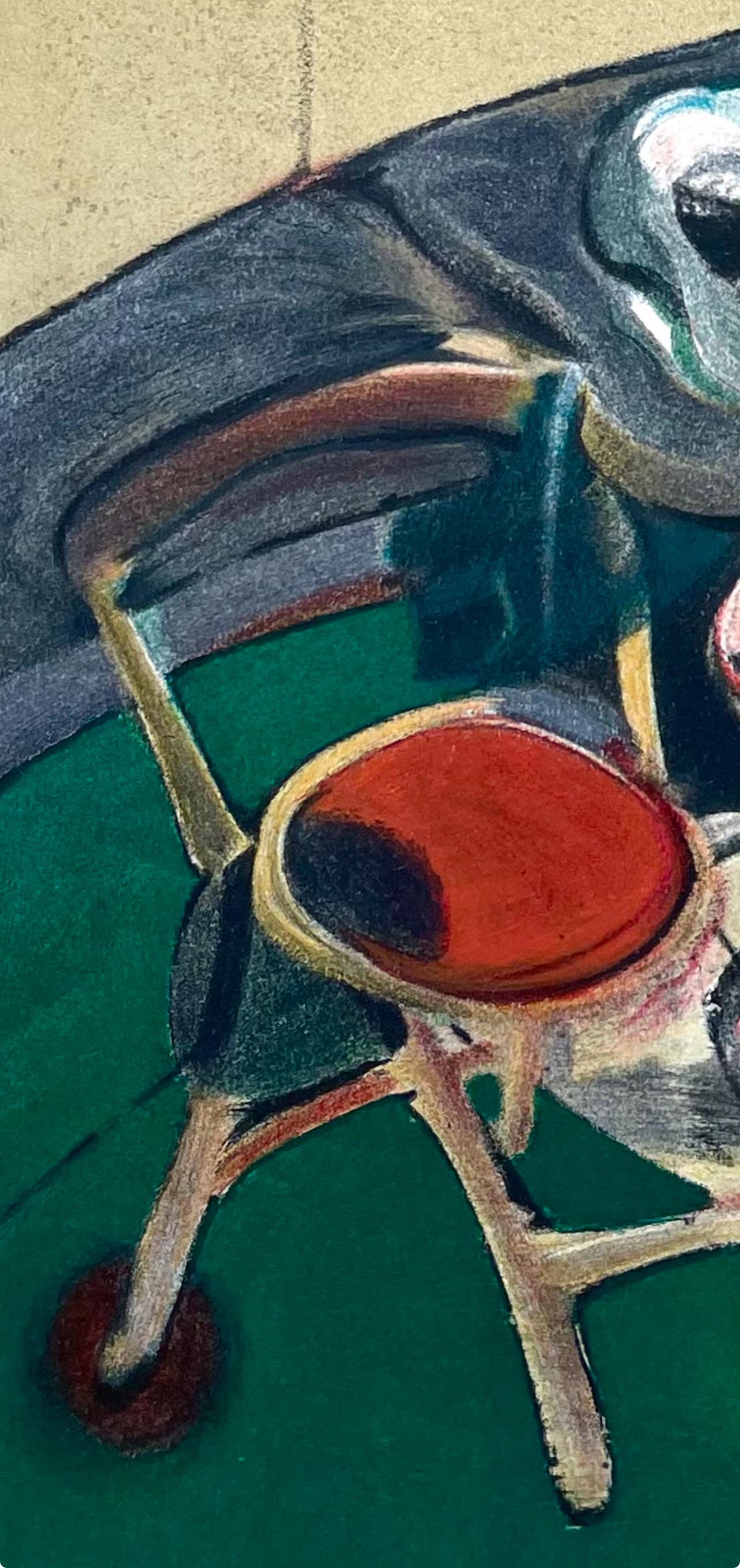 Francis Bacon, Portrait of George Dyer Staring at Blind Cord, Derrière le miroir, Limited Edition Lithograph