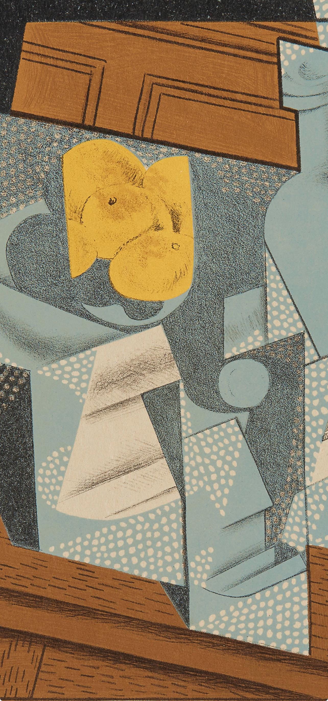 Juan Gris, Compotier (Kahnweiler 1969), Au Soleil du Plafond, Limited Edition Lithograph