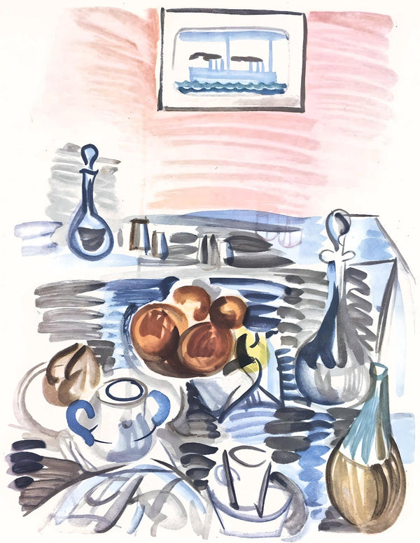 Raoul Dufy, Déjeuner de Cassis, Vacances forcées