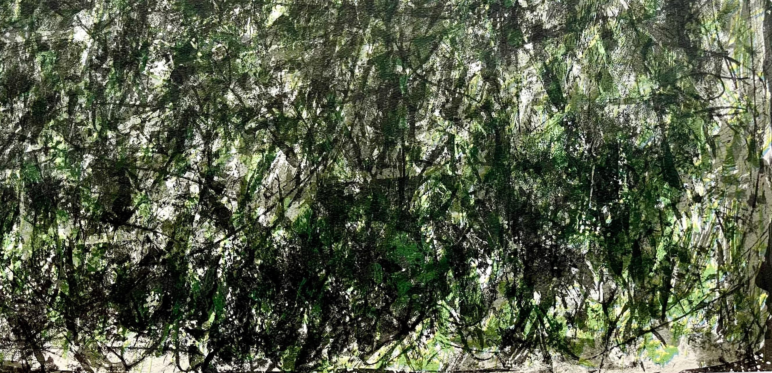 François Fiedler, Composition, Derrière le miroir, Limited Edition Lithograph