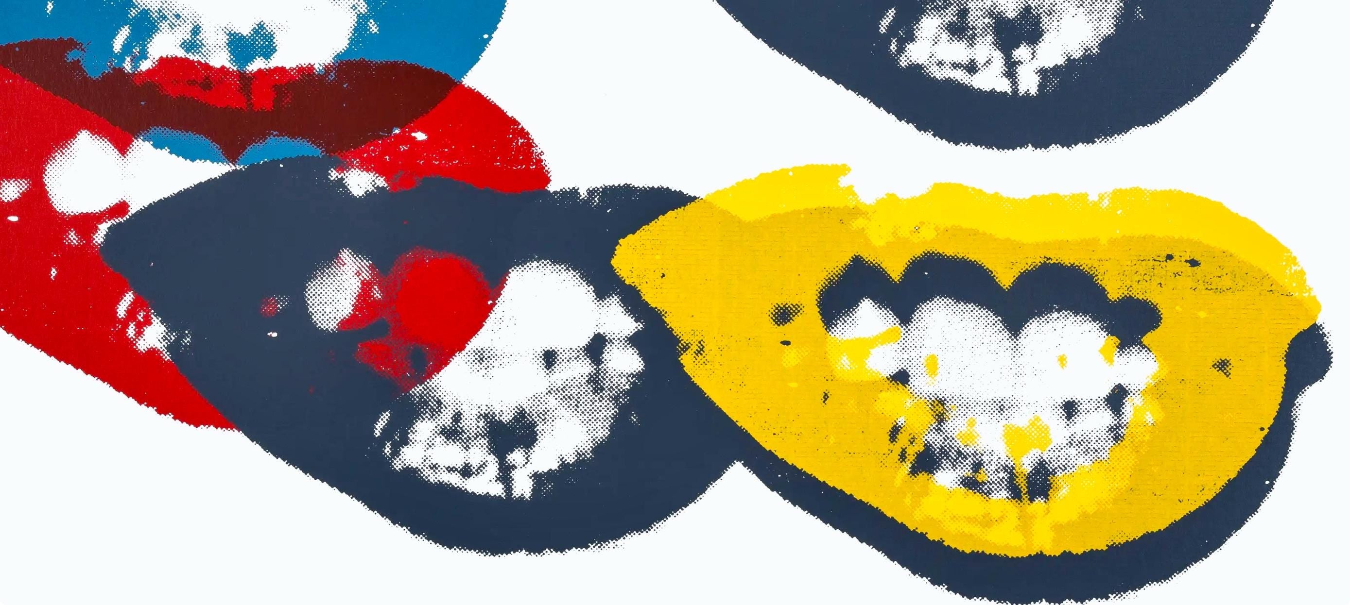 Andy Warhol, I love your kiss forever, Official Limited Edition, Sunday B. Morning, Silkscreen