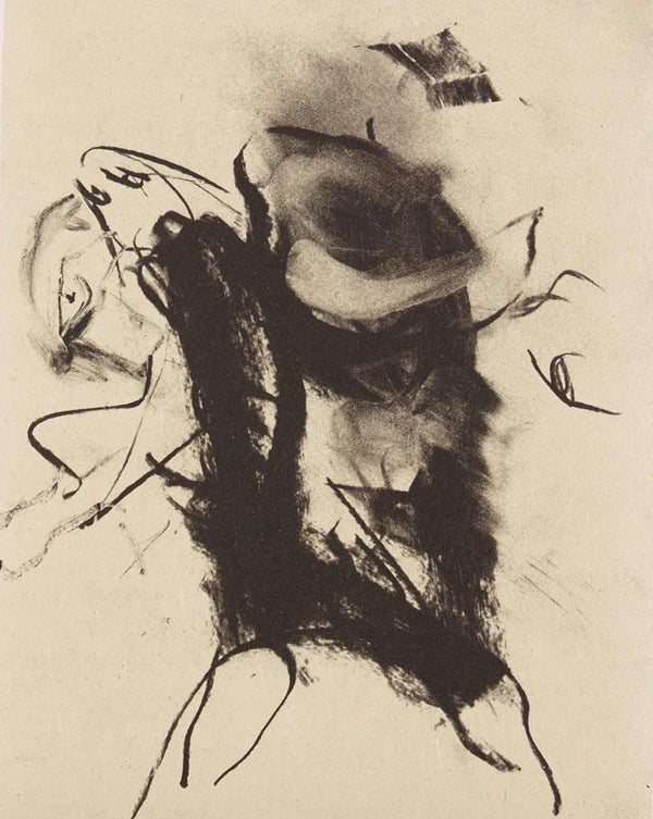 Willem de Kooning, Composition, Poems, Limited Edition Lithograph