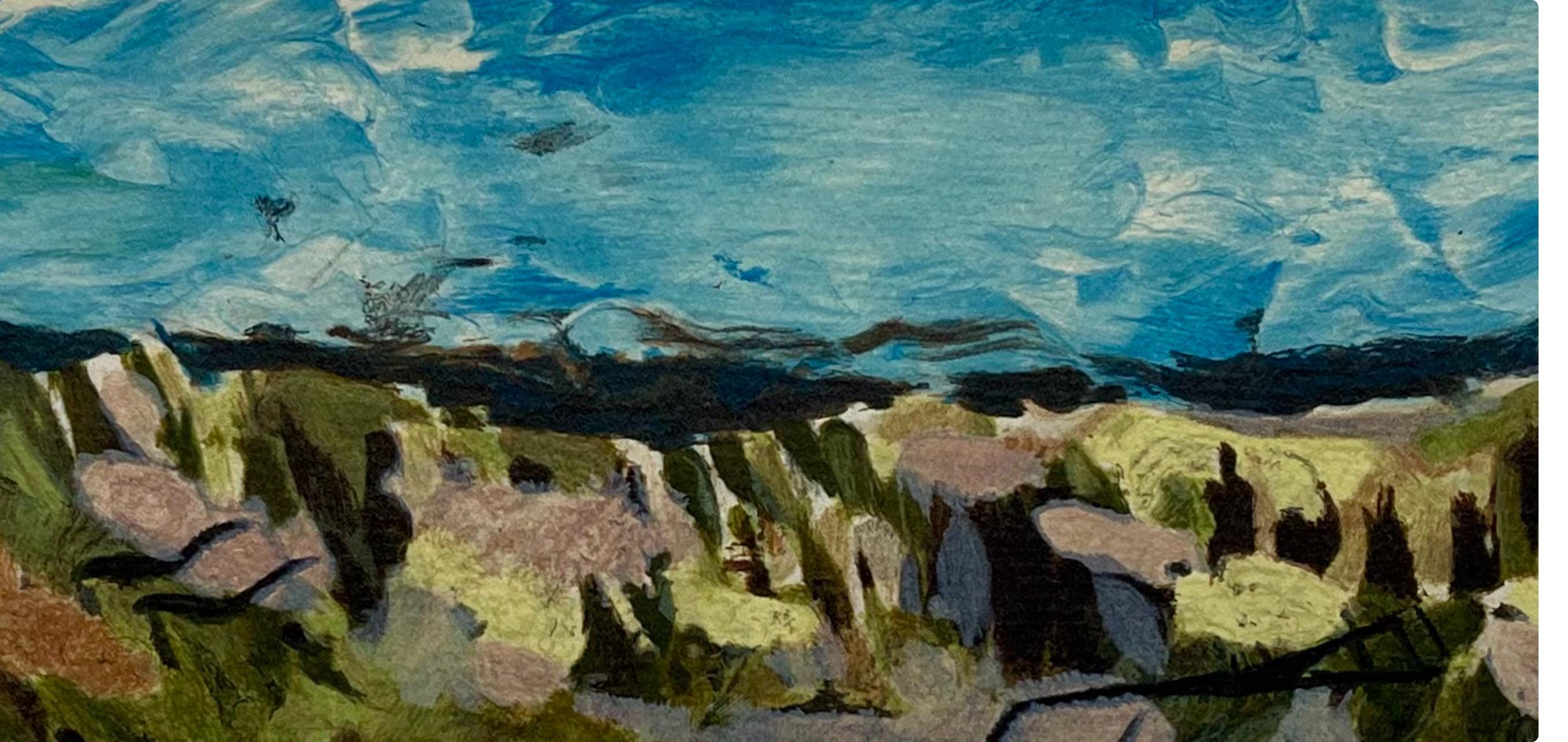 Georges Braque, Paysage, Varengeville, Limited Edition Lithograph