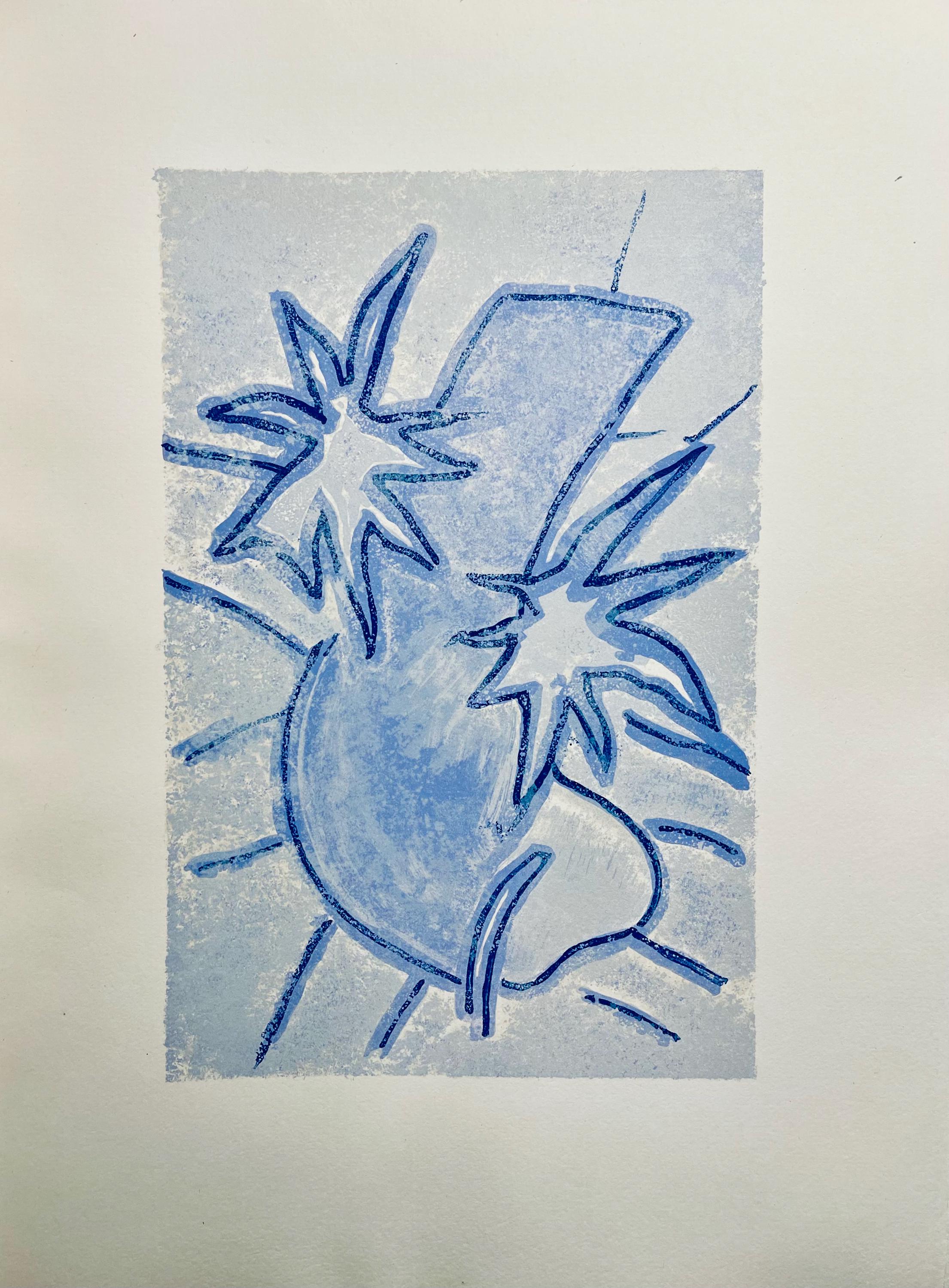 Georges Braque, Composition (Vallier 102), Les Paroles Transparentes, Limited Edition Lithograph