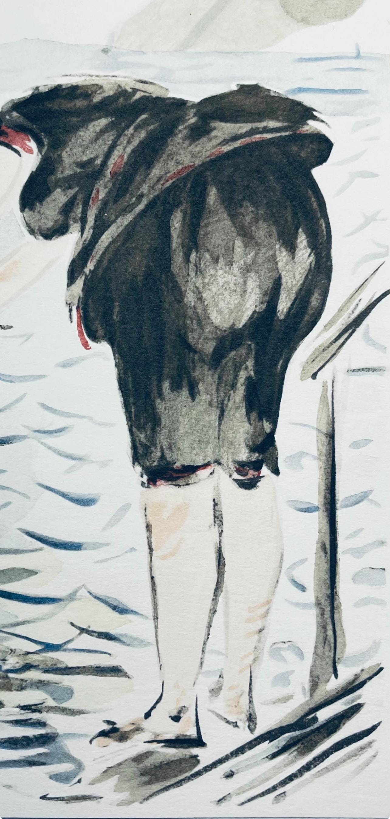 Édouard Manet, Composition, Édouard Manet, Letters with Aquarelles, Limited Edition Lithograph