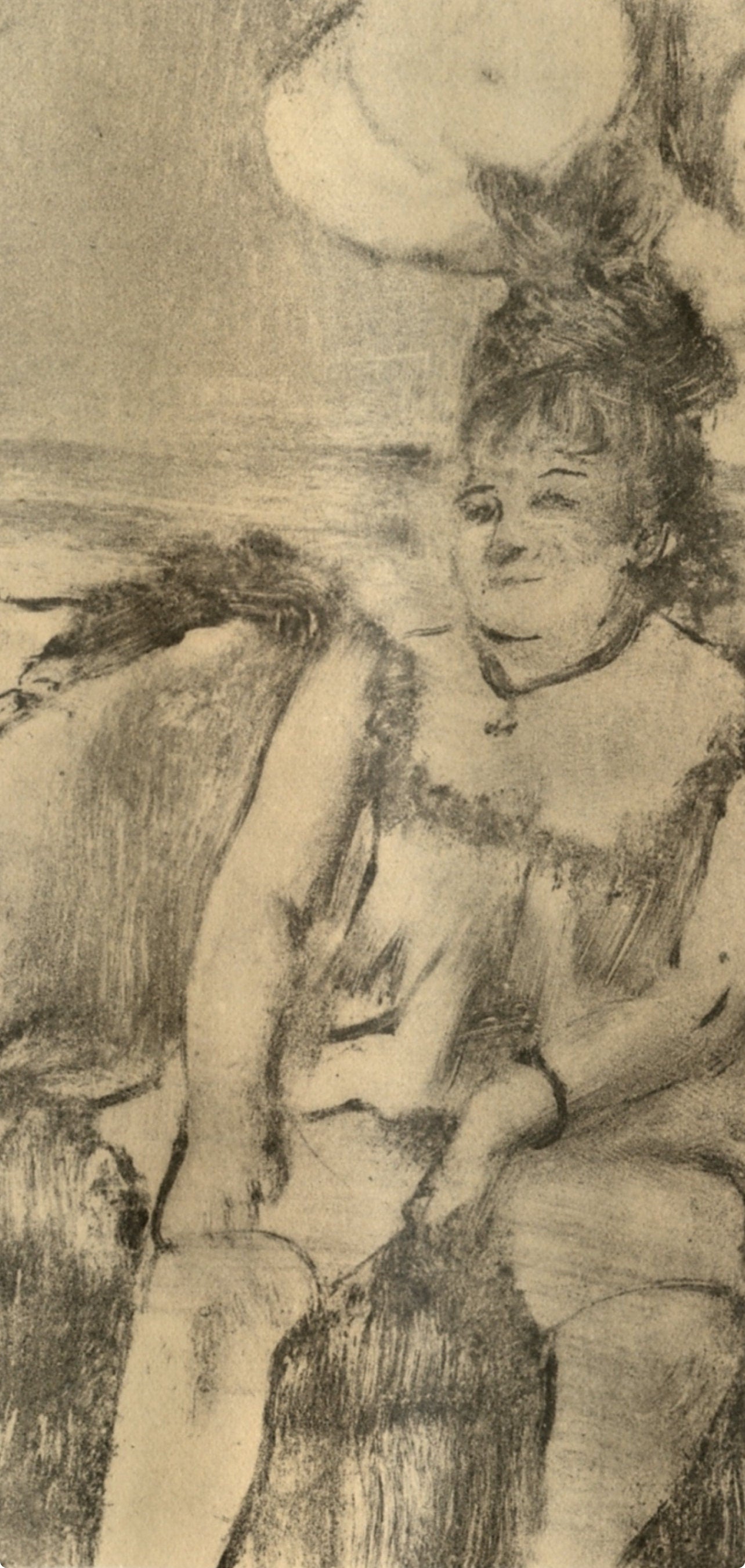 Edgar Degas, Au Salon, E. Degas Monotypes, Limited Edition Monotype
