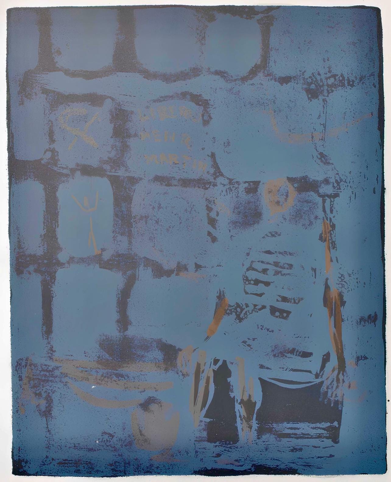 Paul Guiramand, Composition, Œuvres complètes d'Albert Camus, Limited Edition Lithograph