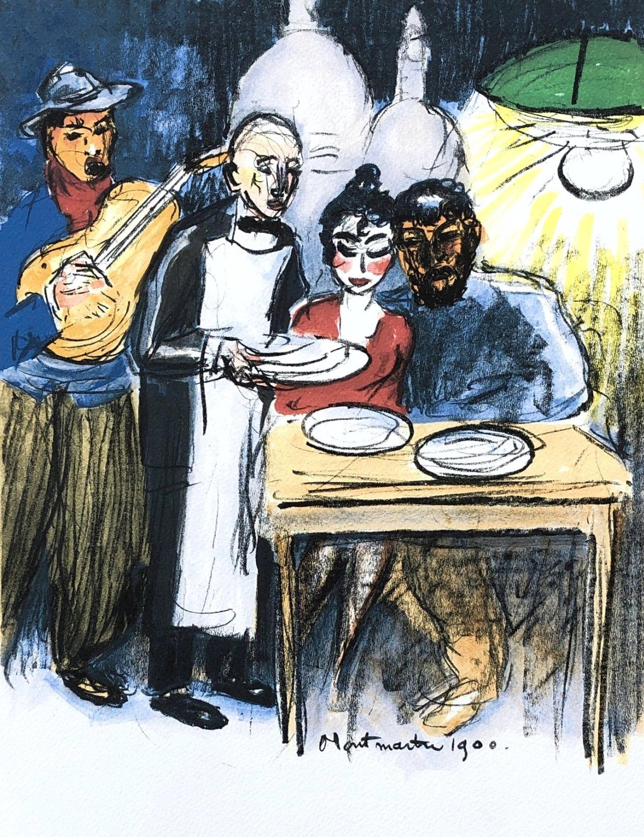 Kees van Dongen, Montmartre (Juffermans JL 34), Regards sur Paris, Limited Edition Lithograph