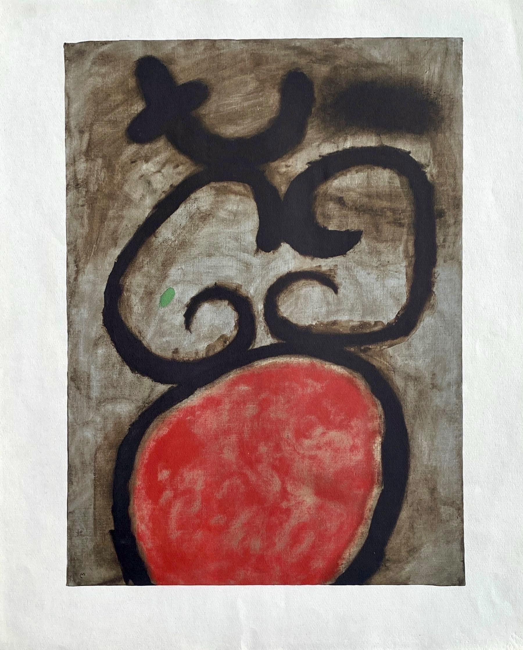 Joan Miró, Composition (Cramer 105), Femmes, Limited Edition Héliogravure