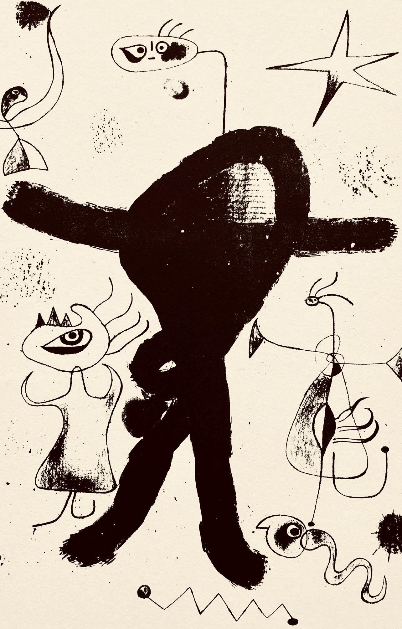 Joan Miró, Composition, The Prints of Joan Miro, Limited Edition Etching