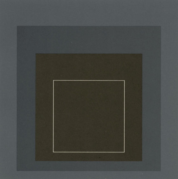 Josef Albers, Homage to the Square, Josef Albers: White Line Squares, Limited Edition Lithograph