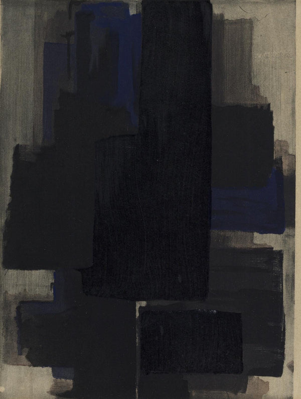 Pierre Soulages, Composition, XXe siècle, Limited Edition Lithograph