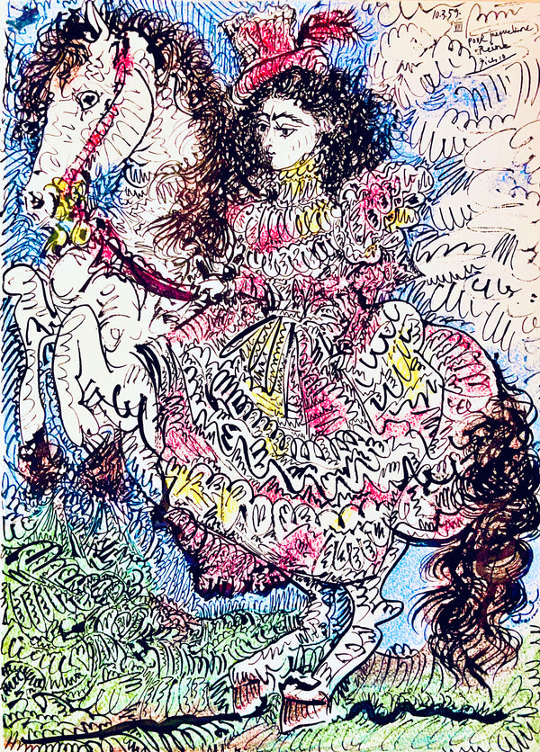 Pablo Picasso, Composition (Bloch 1276; Czwiklitzer 23), Toros y Toreros, Limited Edition Lithograph