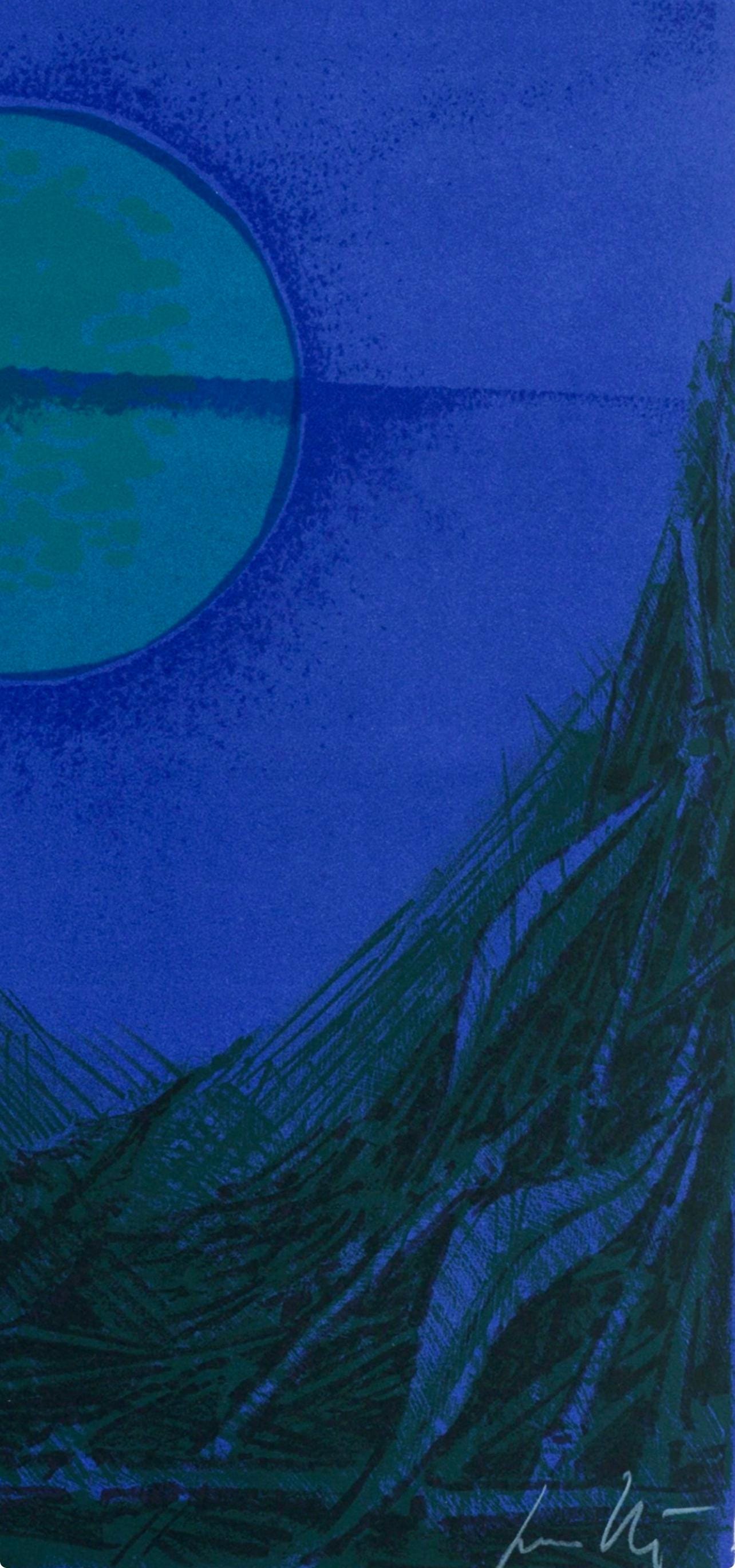 Cesare Peverelli, Composition, Variations sur l'imaginaire, Limited Edition Lithograph