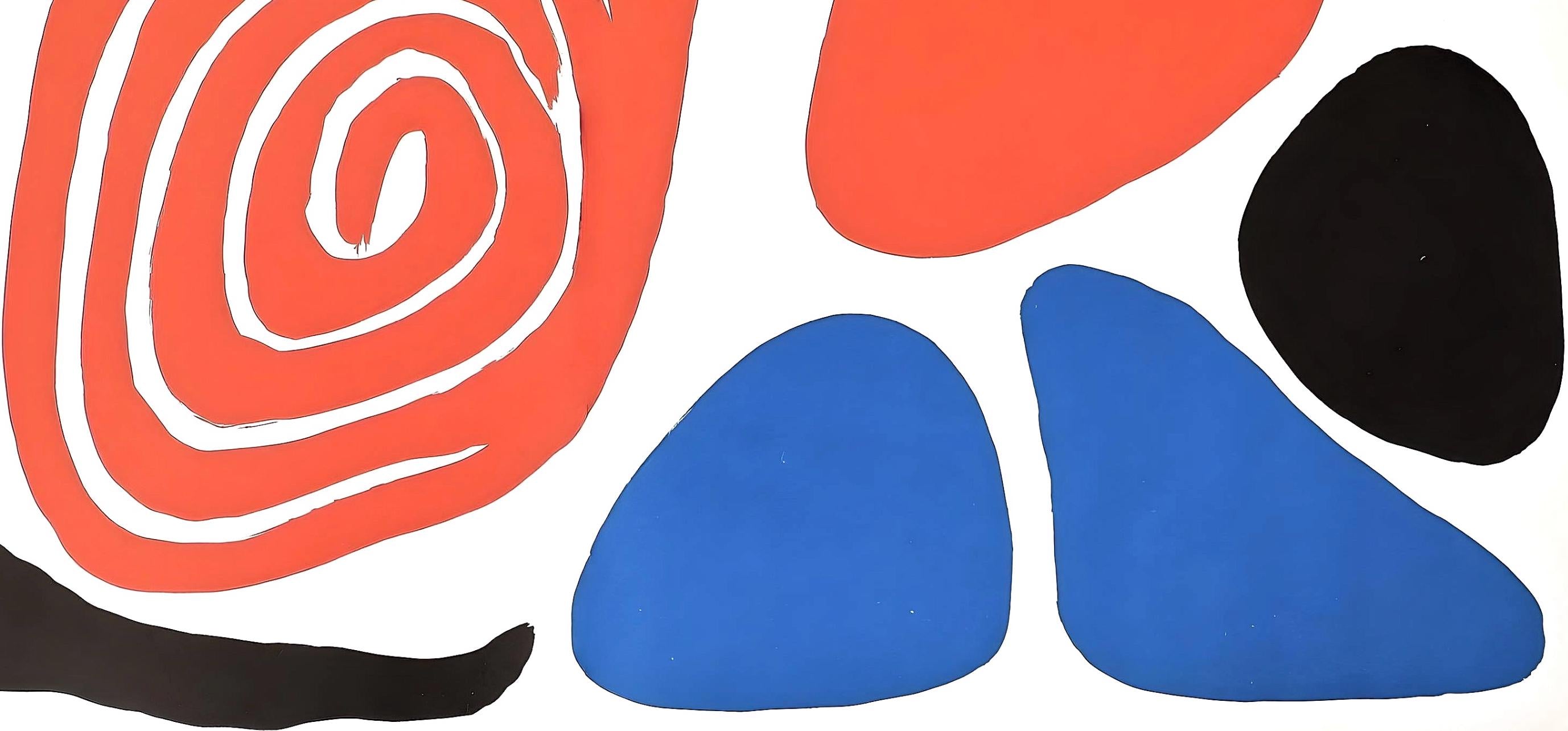 Alexander Calder, Composition, Derrière le miroir, Limited Edition Lithograph